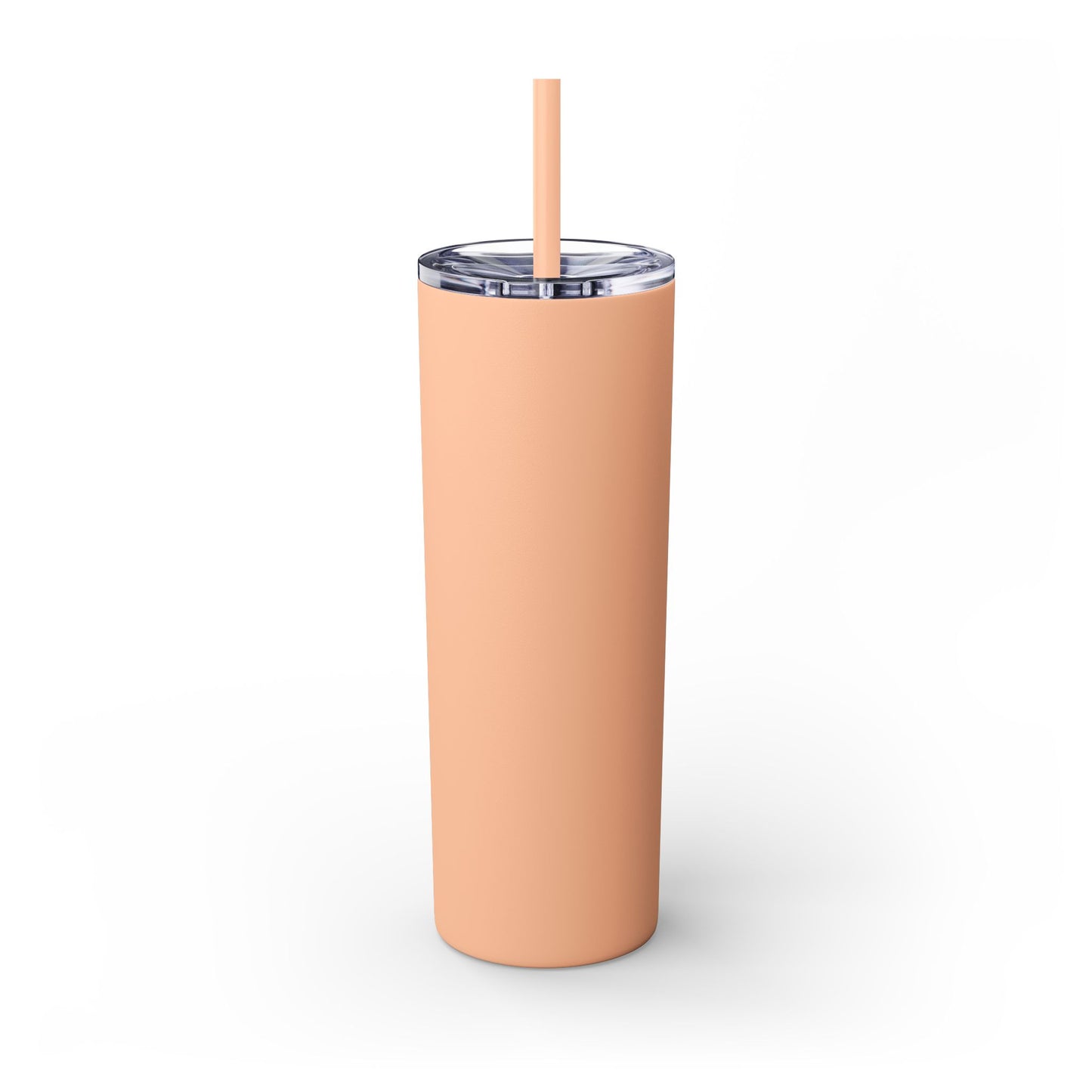 Elated Hippie 20oz Skinny Tumbler with Straw - Inspirational Drinkware for Eco-Conscious Lifestyle