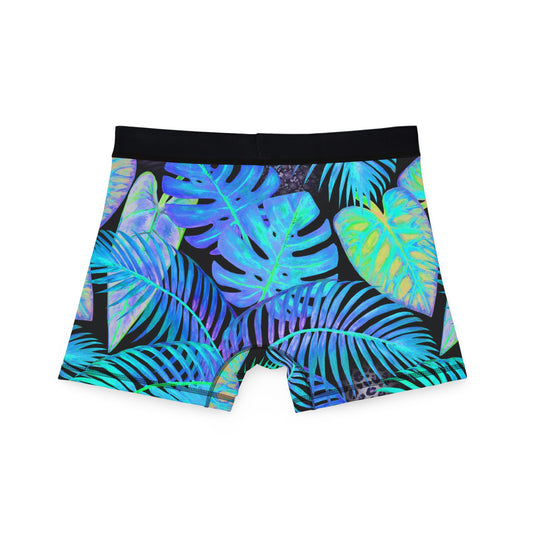 Elated Hippie Premium "Neon Palms" Men's Boxers