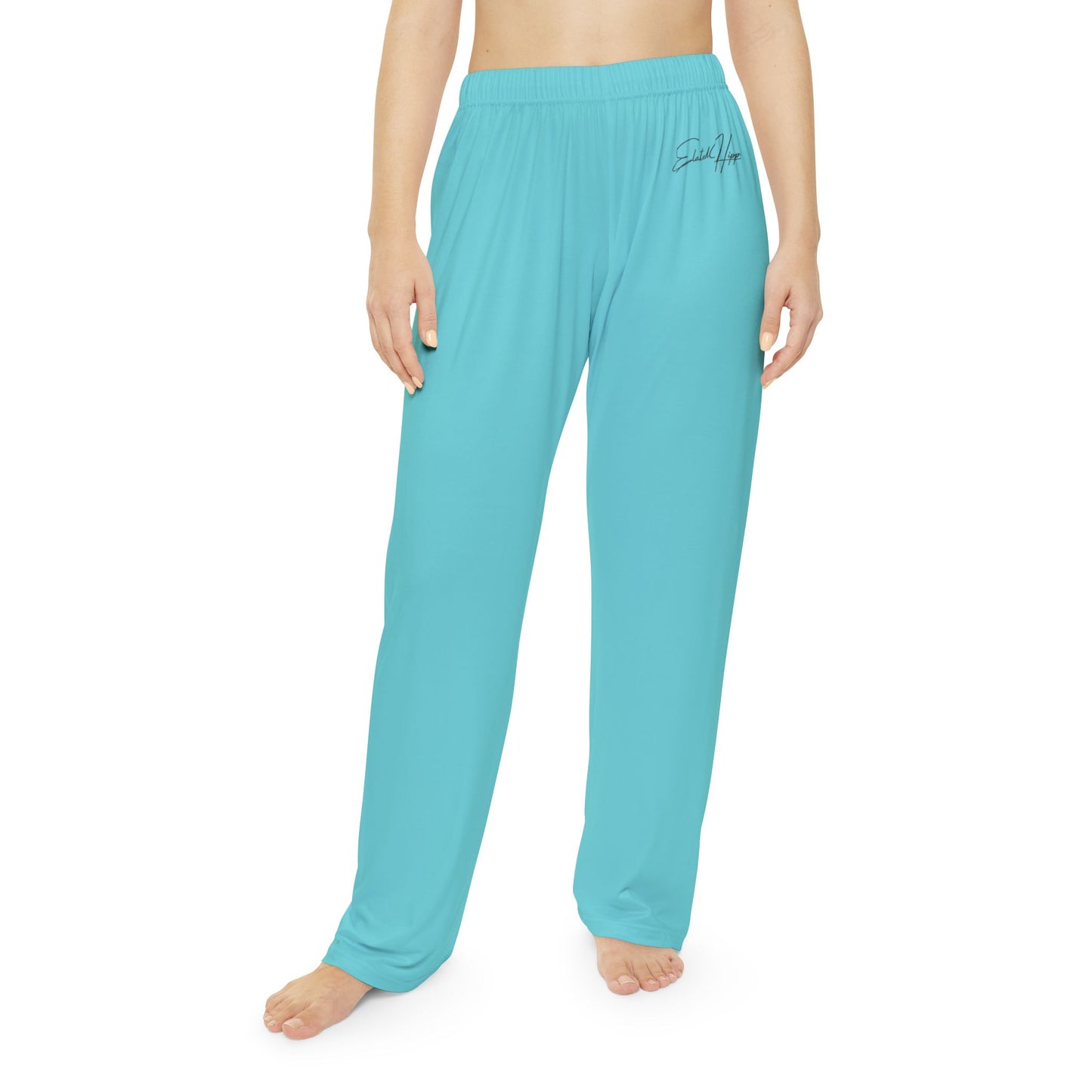 Elated Hippie Women's Aqua Pajama Pants for Ultimate Comfort
