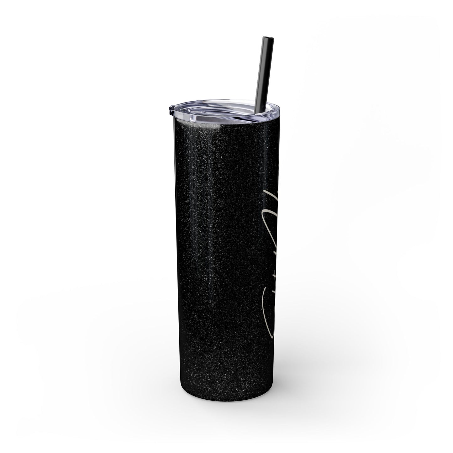 Elated Hippie 20oz Skinny Tumbler with Straw - Inspirational Drinkware for Eco-Conscious Lifestyle