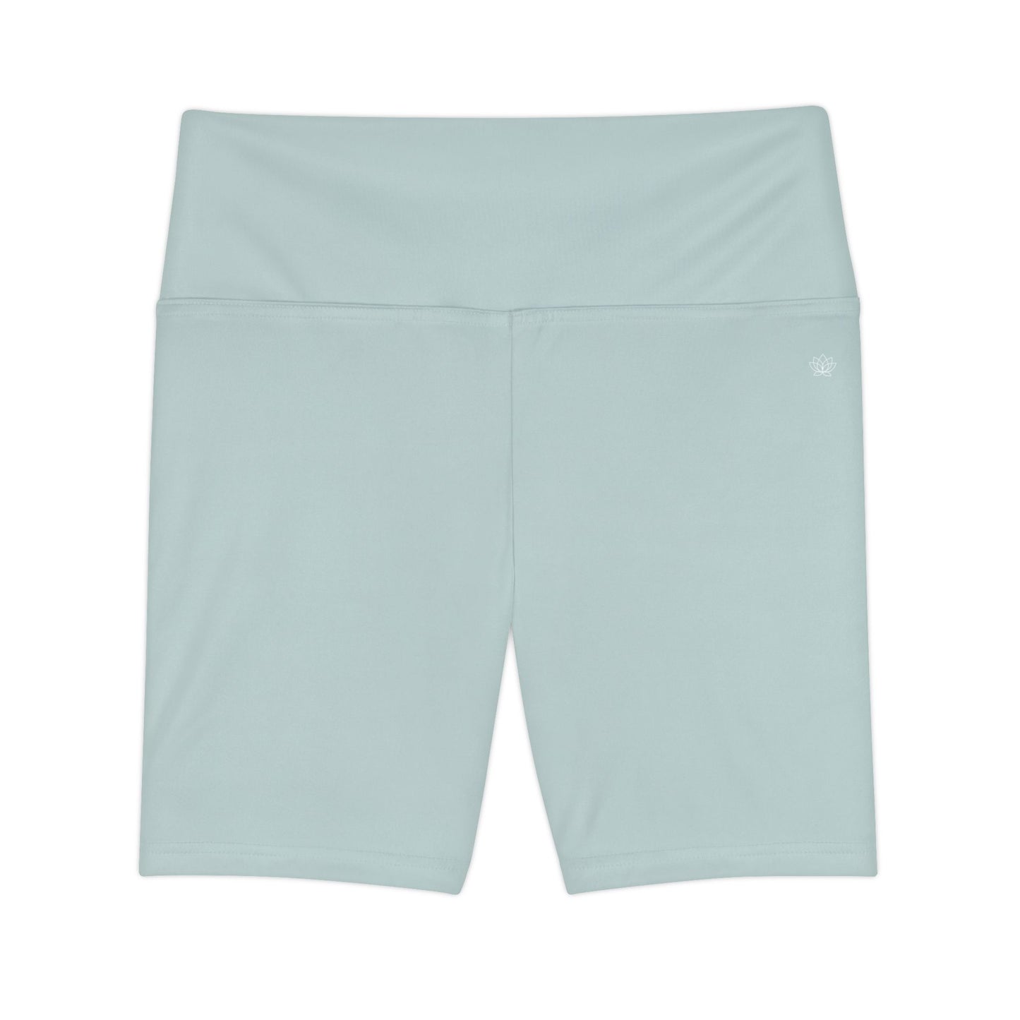 Elated Hippie Women's Workout Shorts - Pale Sea Foam
