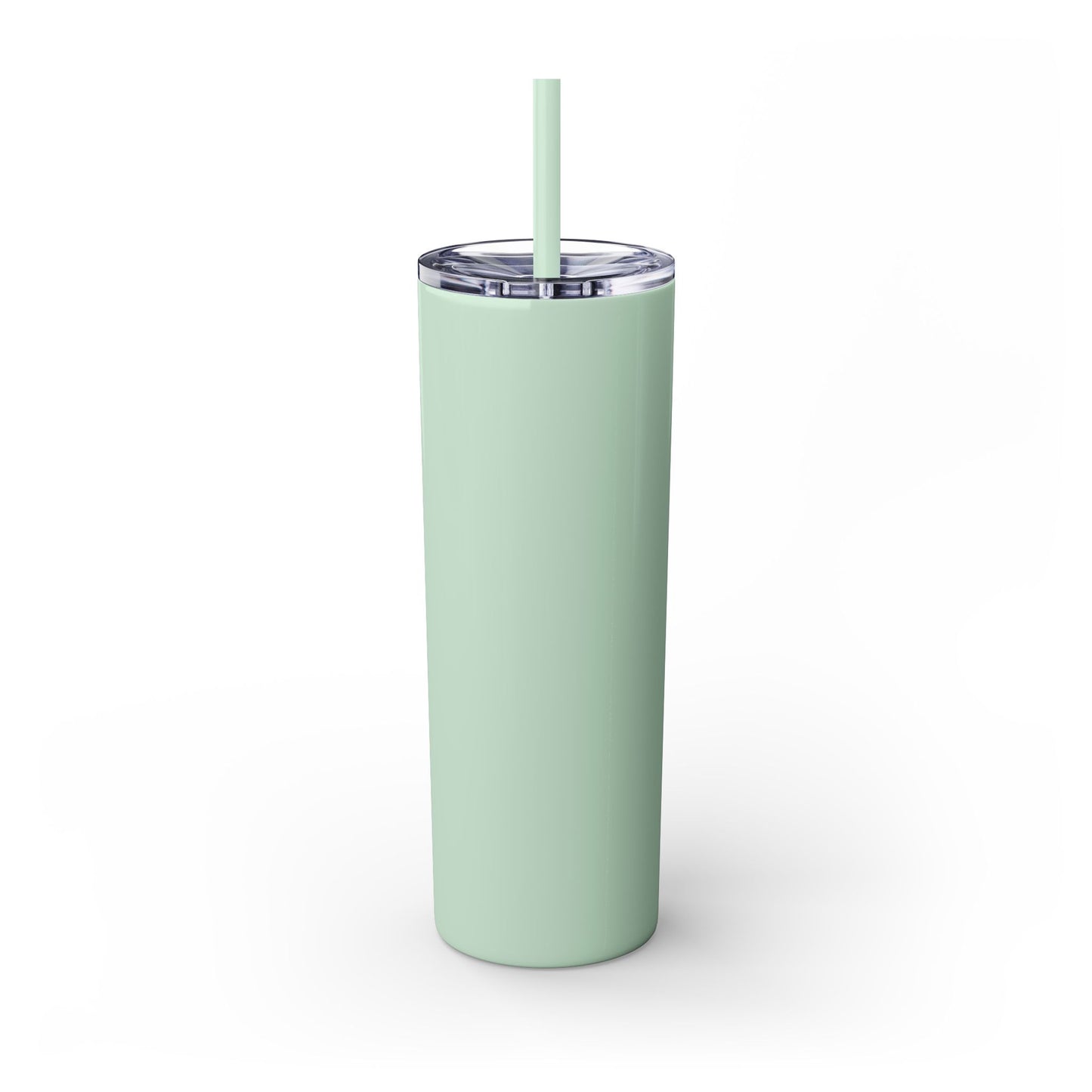 Elated Hippie 20oz Skinny Tumbler with Straw - Inspirational Drinkware for Eco-Conscious Lifestyle