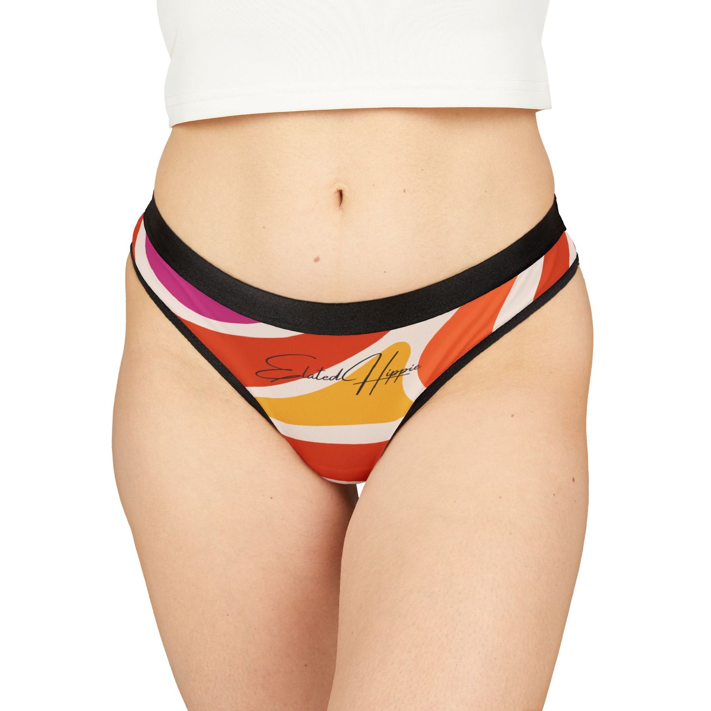 Elated Hippie Women's Thongs - Comfy and Chic Intimates