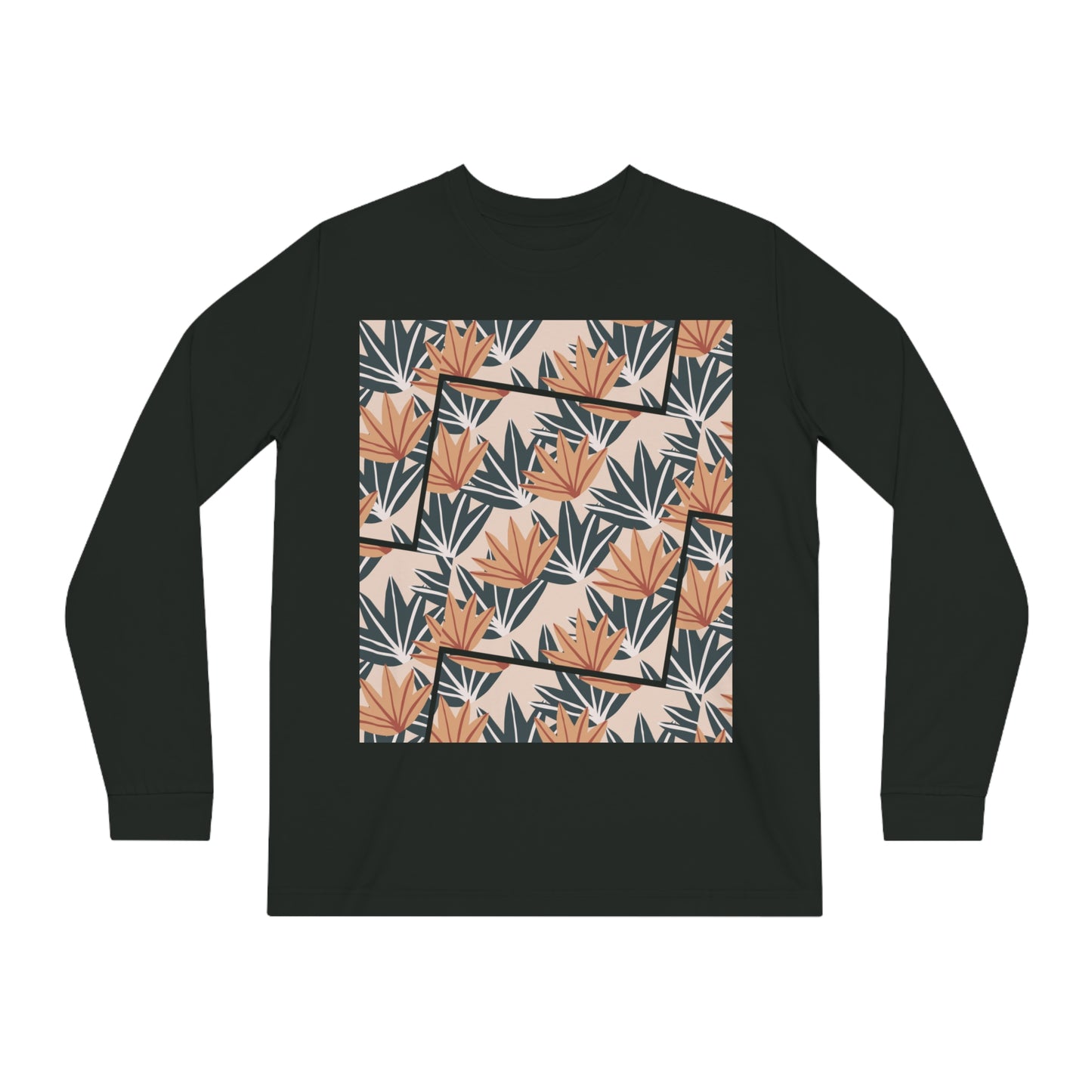 Elated Hippie Modern Palms Long Sleeve Tee for Casual Style