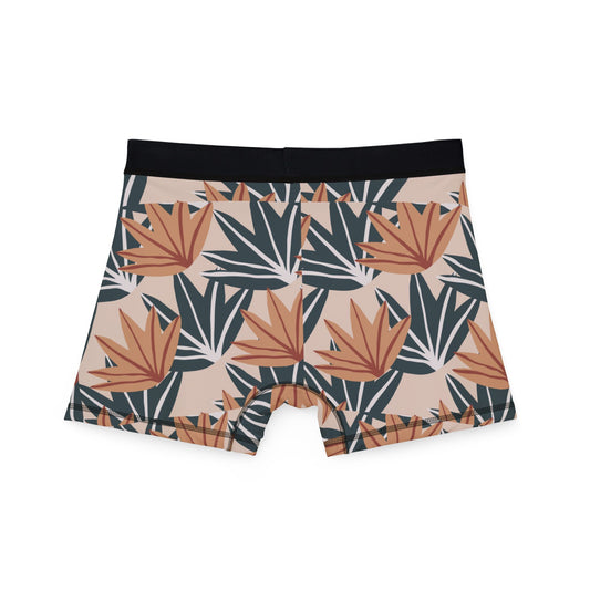 Elated Hippie Premium USA Made "Fan Palm" Men's Boxers