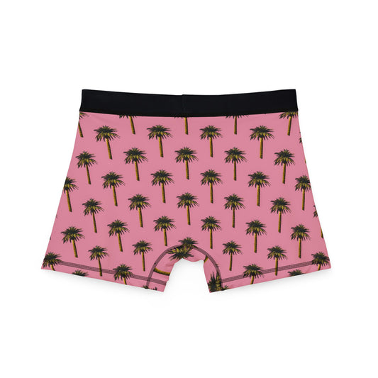 Elated Hippie Premium "Pink Palms" Men's Boxers