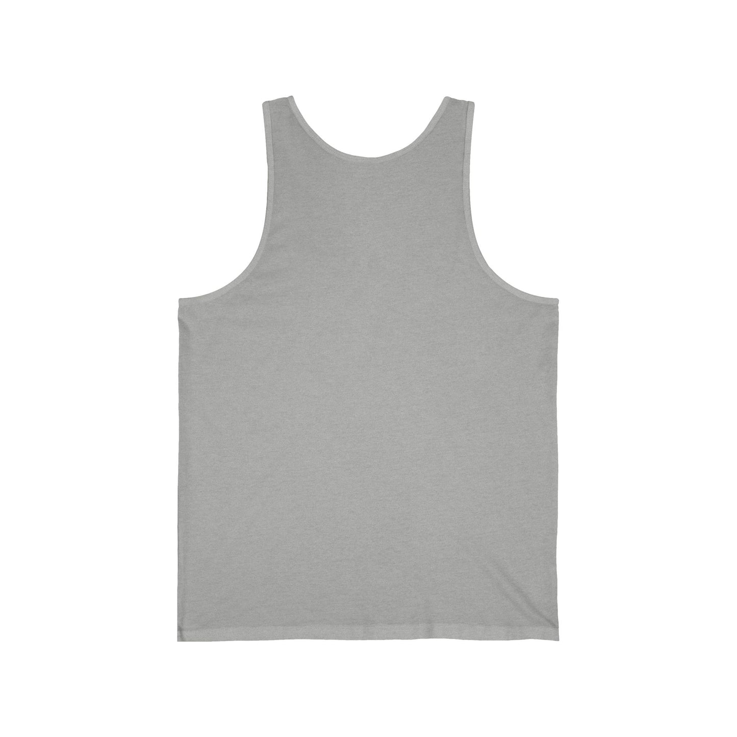 Elated Hippie Retro Blue 100% Airlume Cotton and Gold Swirl Jersey Tank Top, =, Summer Wardrobe Essential, Casual Wear