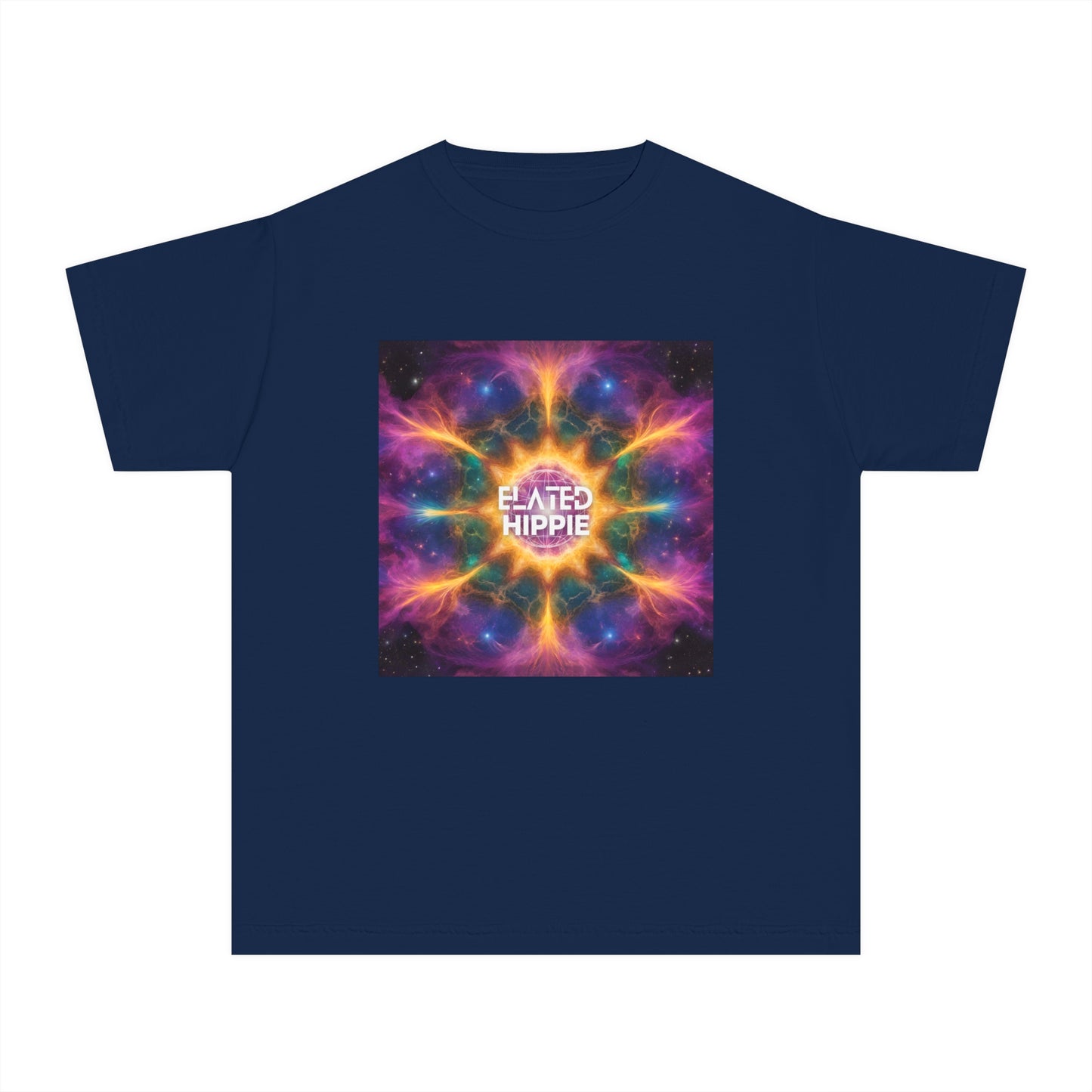 Elated Hippie %100 Cotton "Shining Star" Youth Midweight Tee