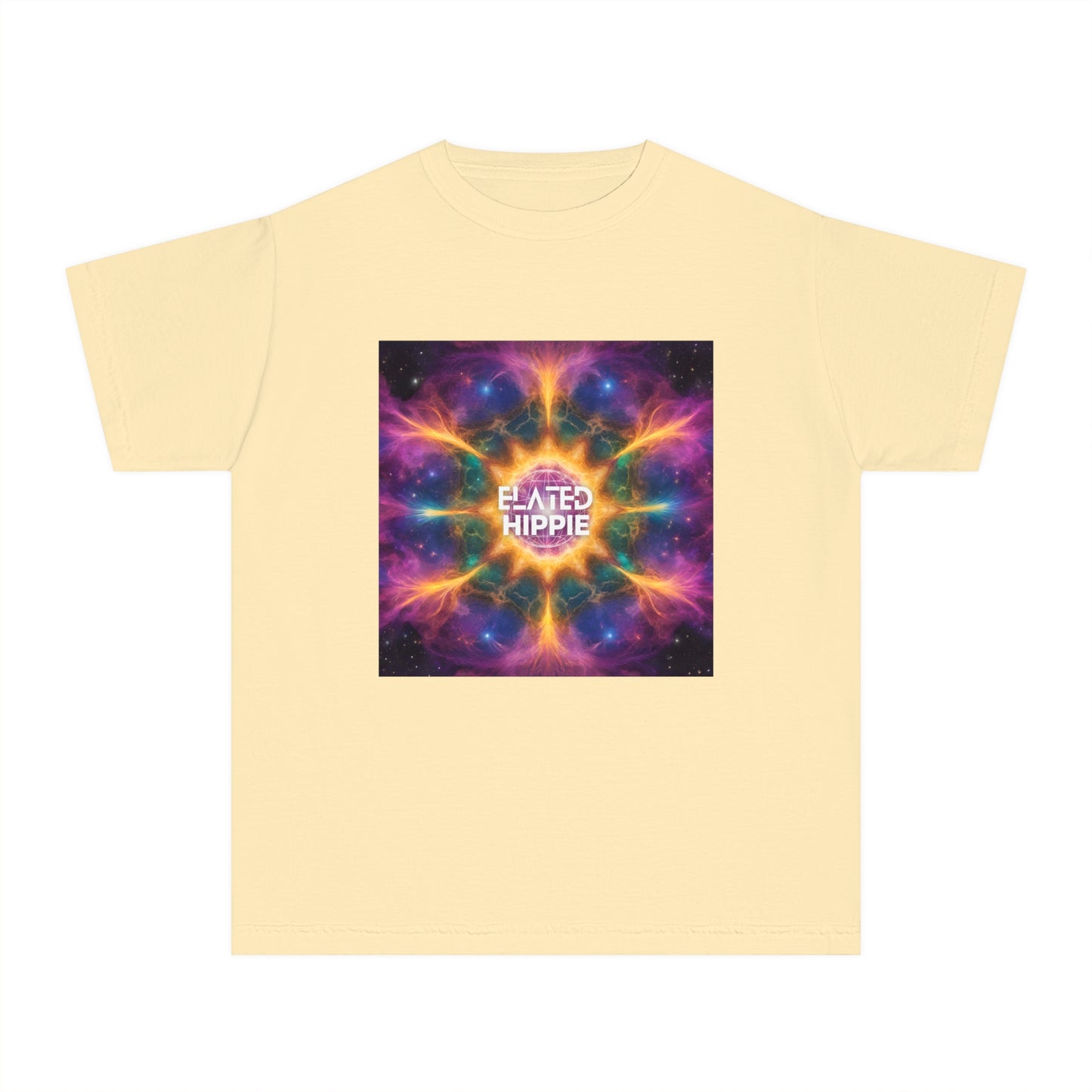 Elated Hippie %100 Cotton "Shining Star" Youth Midweight Tee