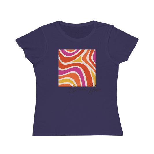 Elated Hippie Organic Women's T-Shirt - Comfortable & Eco-Friendly Casual Wear