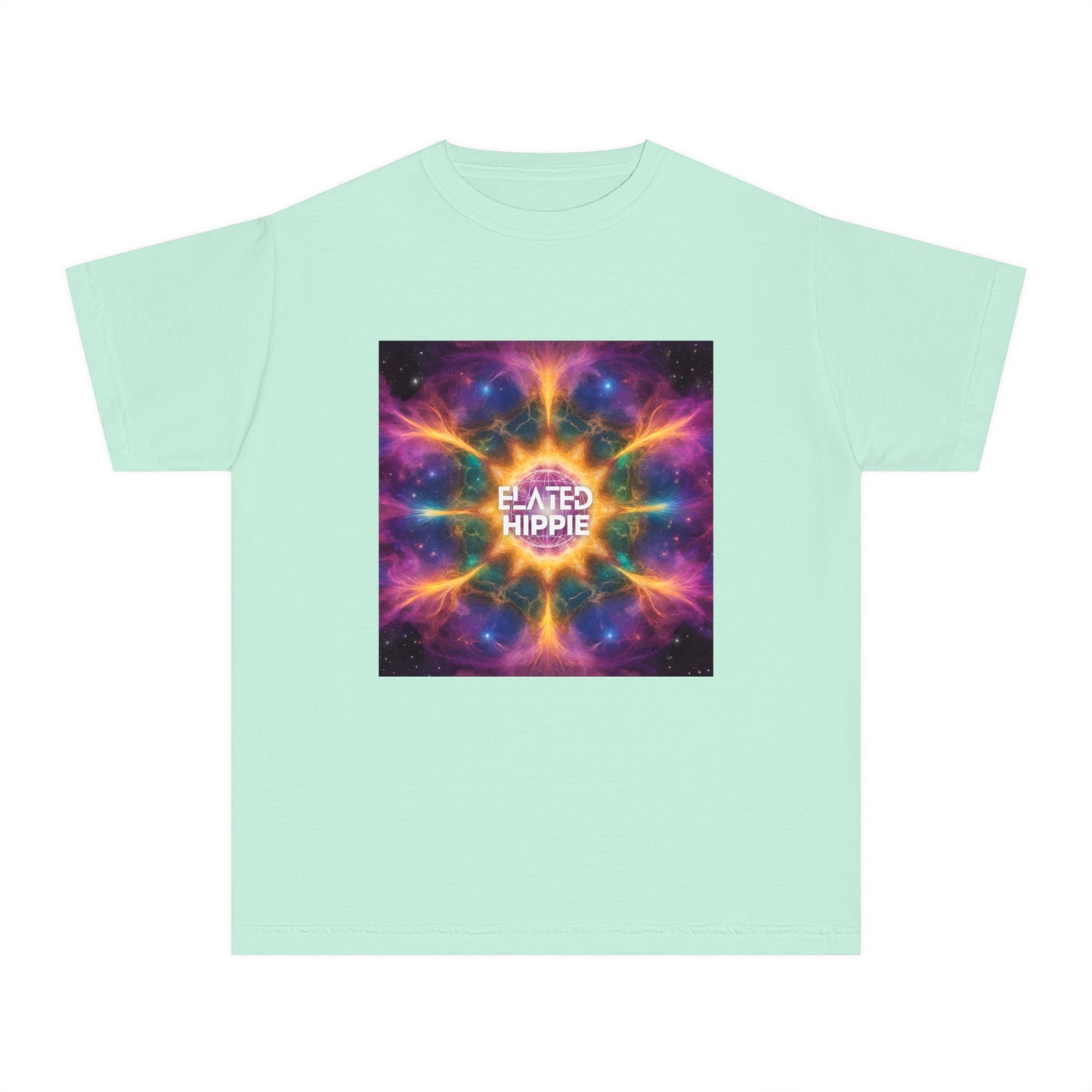 Elated Hippie %100 Cotton "Shining Star" Youth Midweight Tee