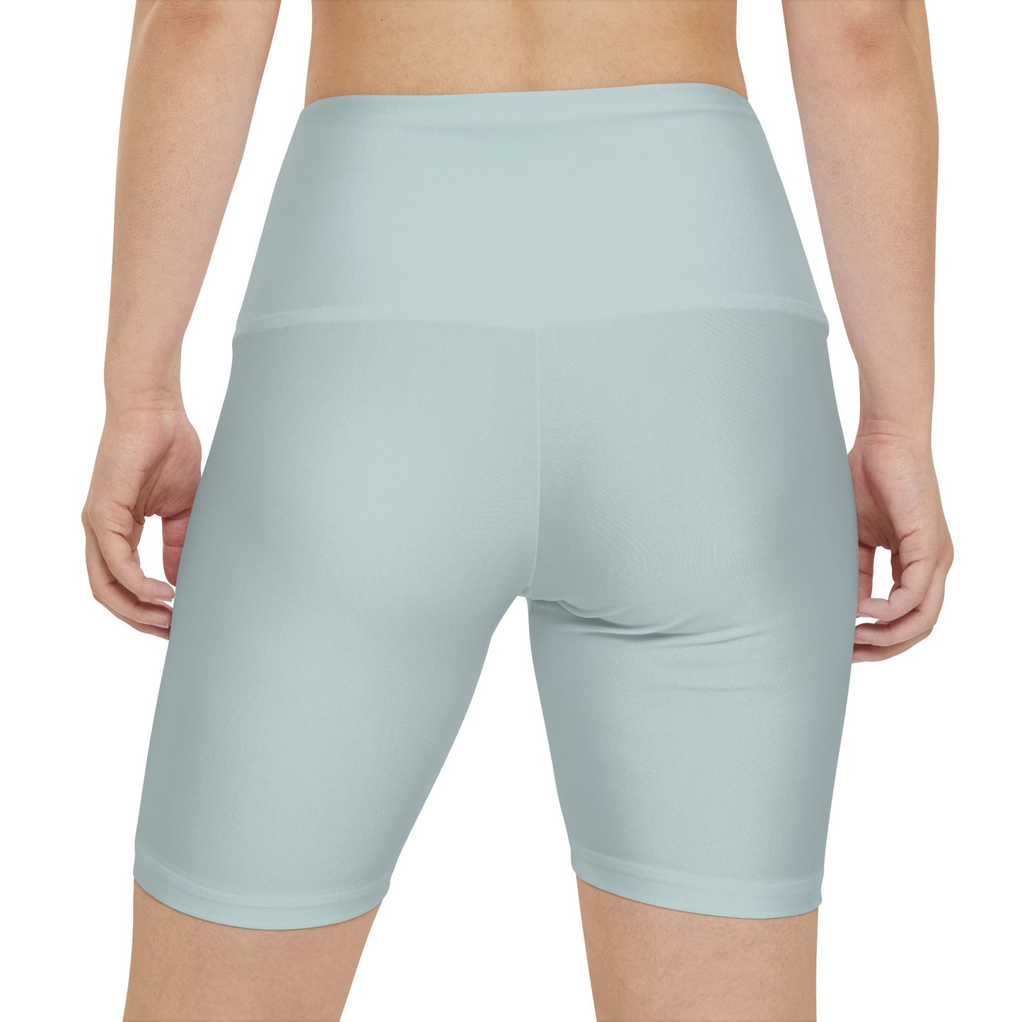 Elated Hippie Women's Workout Shorts - Pale Sea Foam