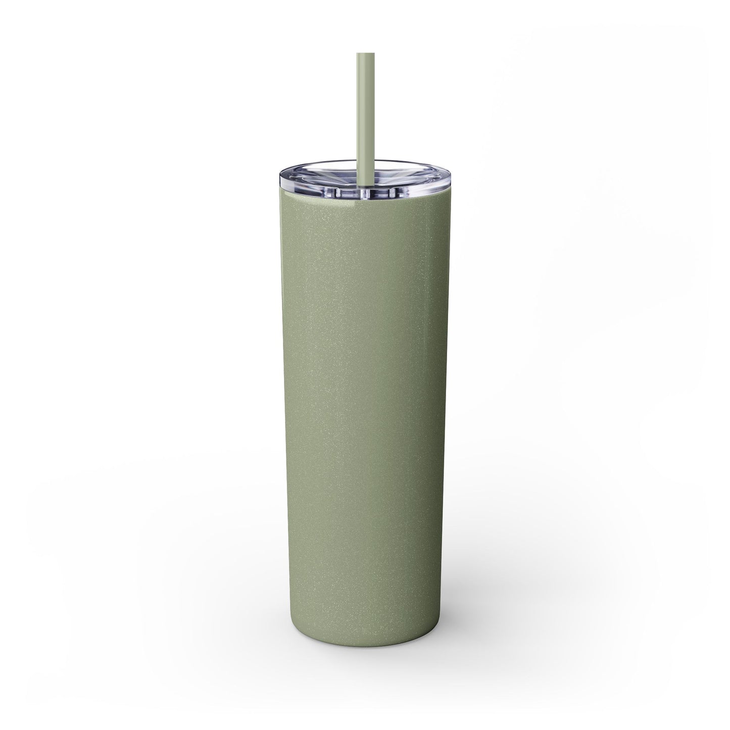 Elated Hippie 20oz Skinny Tumbler with Straw - Inspirational Drinkware for Eco-Conscious Lifestyle