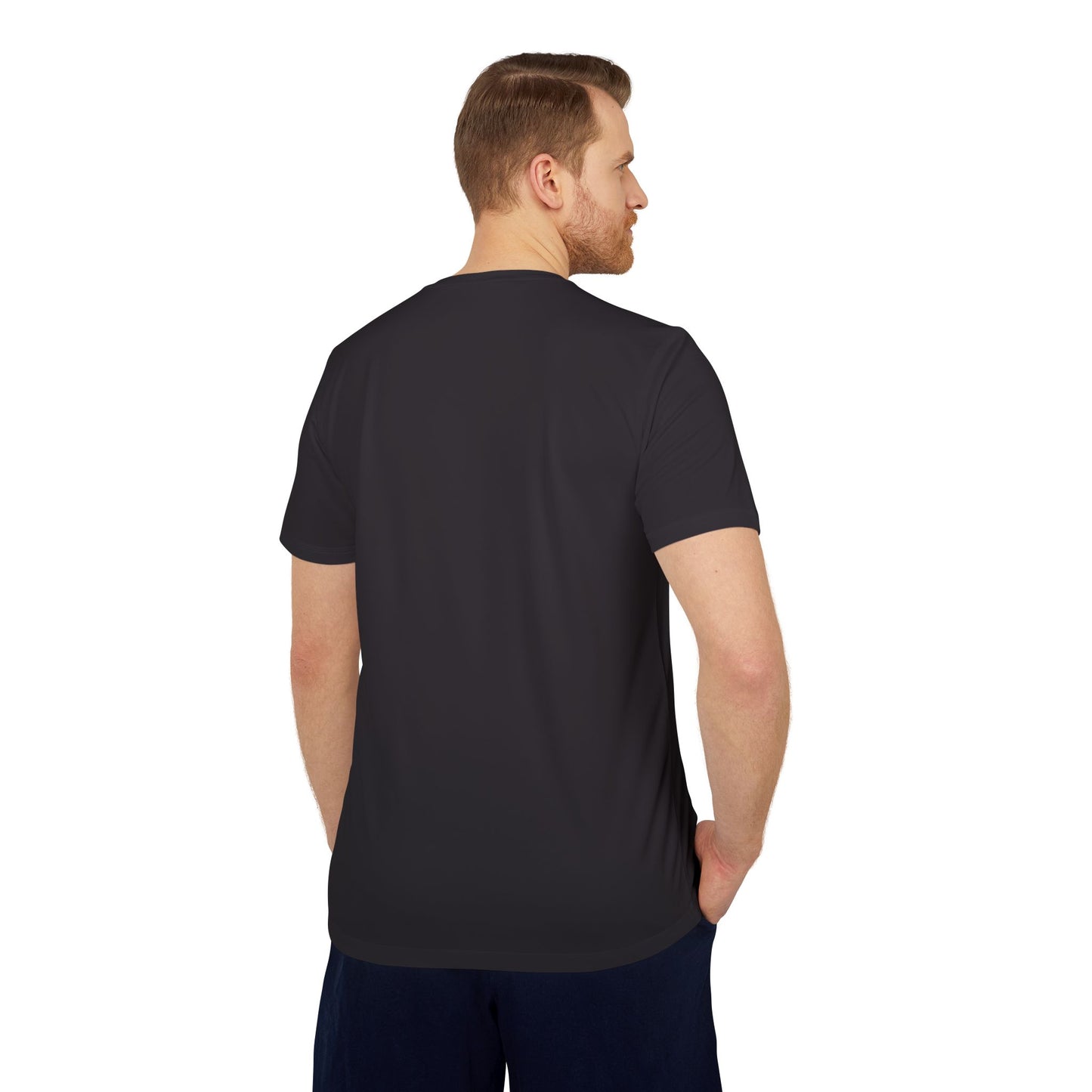 Elated Hippie "Black Into The AByss" Adidas Men's Sport T-shirt