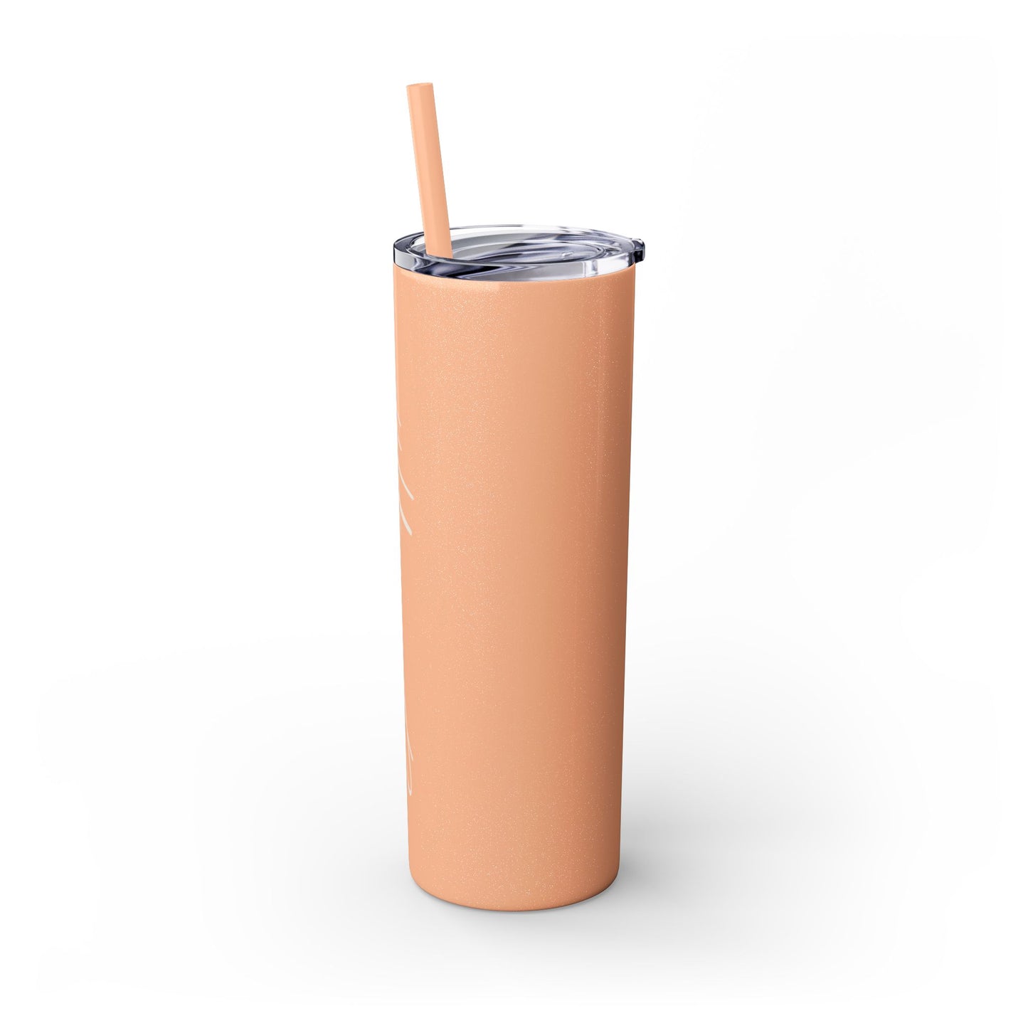 Elated Hippie 20oz Skinny Tumbler with Straw - Inspirational Drinkware for Eco-Conscious Lifestyle
