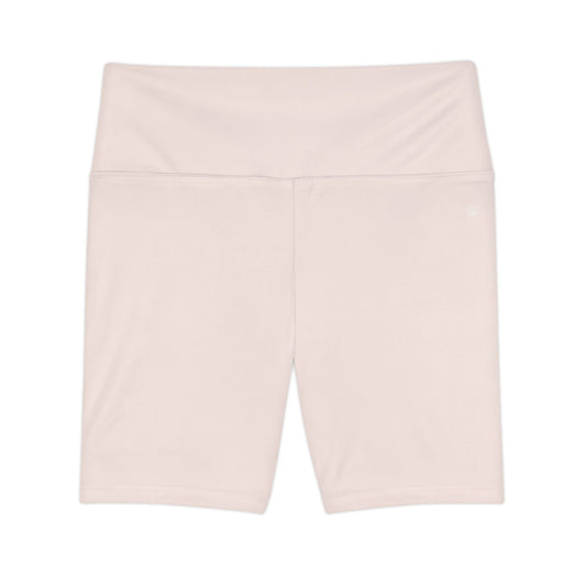 Elated Hippie Women's Workout Shorts - Peachy Cream