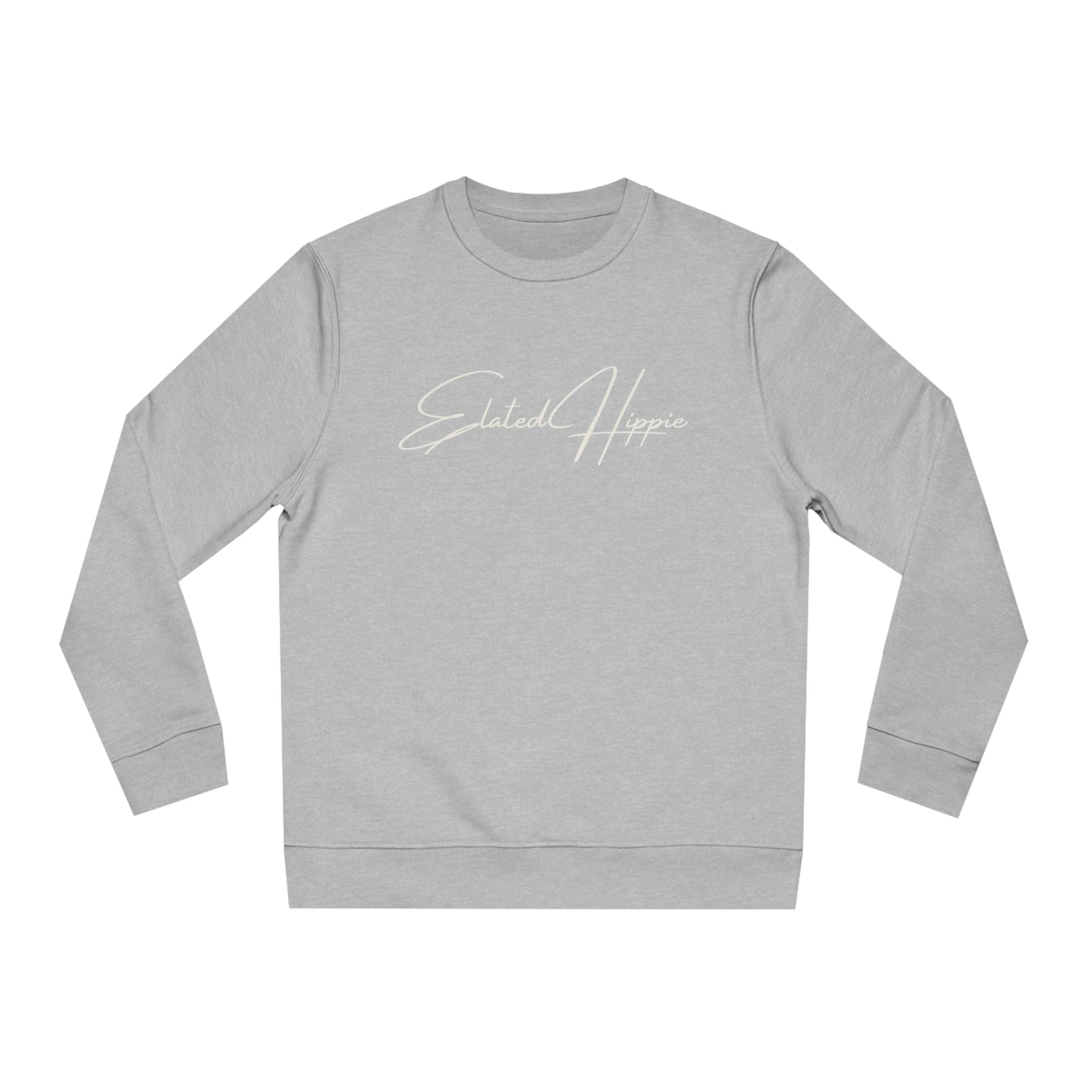 Elated Hippie Organic Cotton Sweatshirt - Cozy and Stylish for Comfort