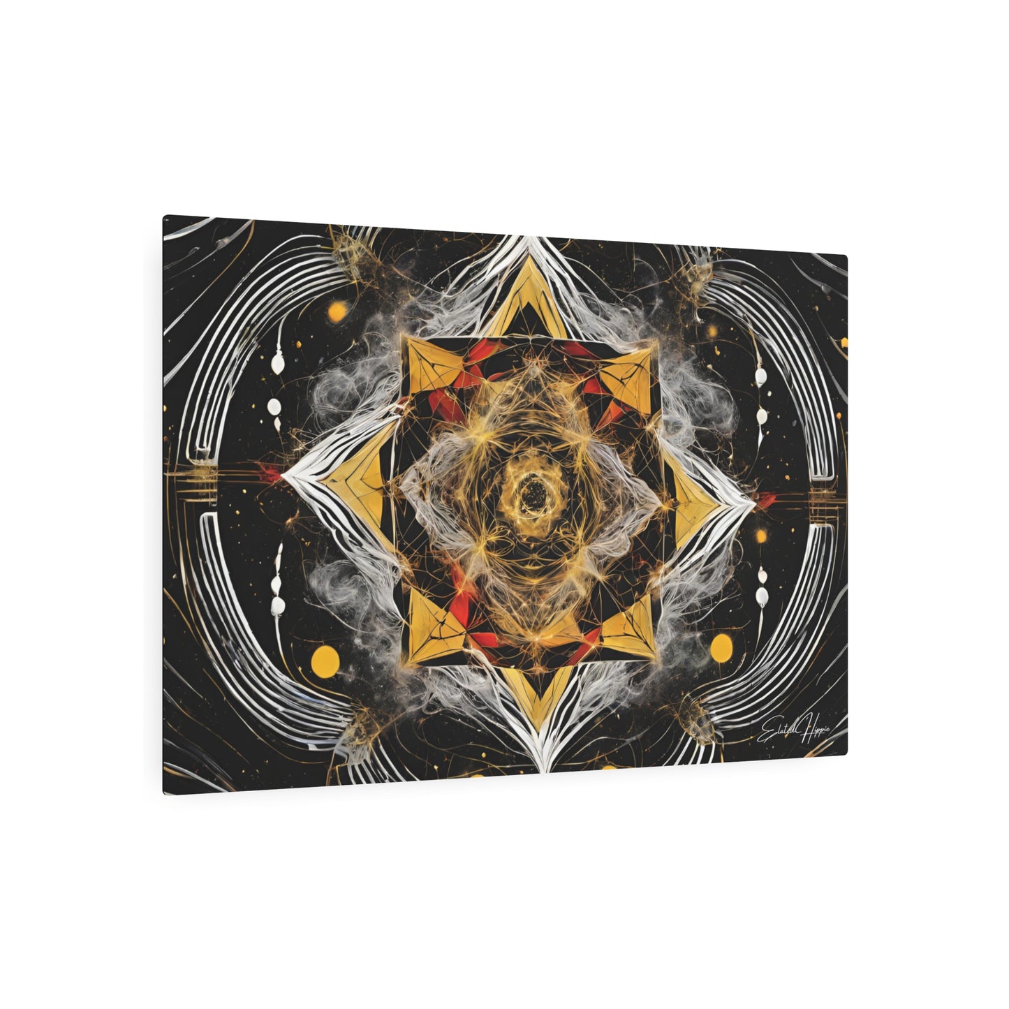 Elated Hippie Archangel Collection "All Seeing Eye" Metal Art Piece