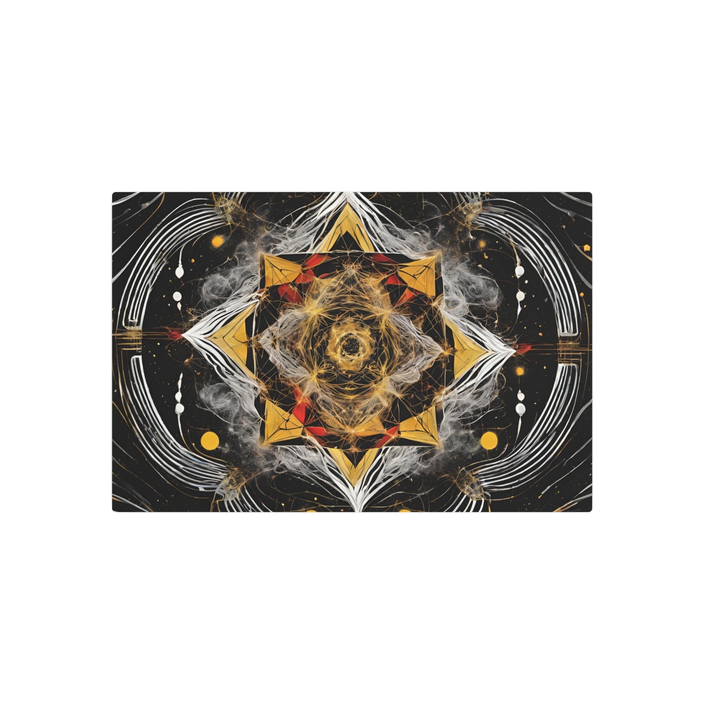 Elated Hippie Archangel Collection "All Seeing Eye" Metal Art Piece