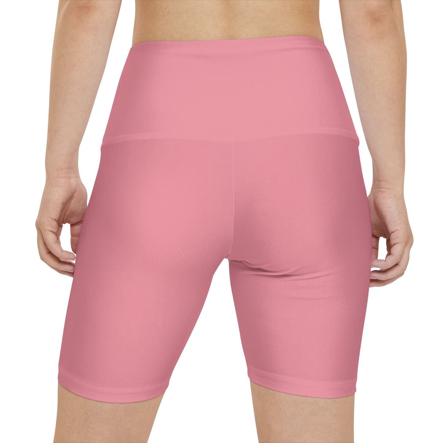 Elated Hippie Women's Workout Shorts - Blush Pink