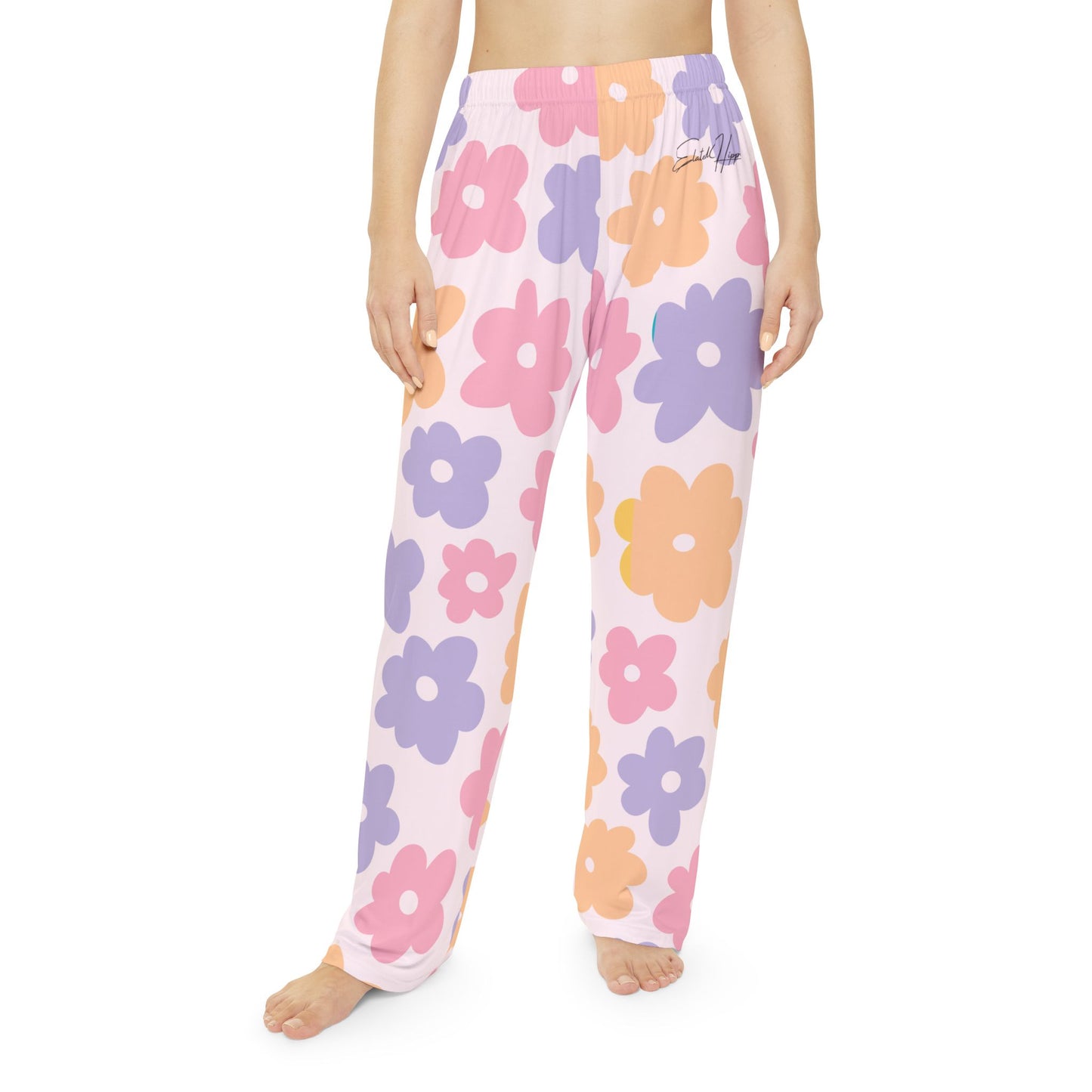 Elated Hippie Women's "Flower Power" Cozy Pajama Pants for Ultimate Comfort