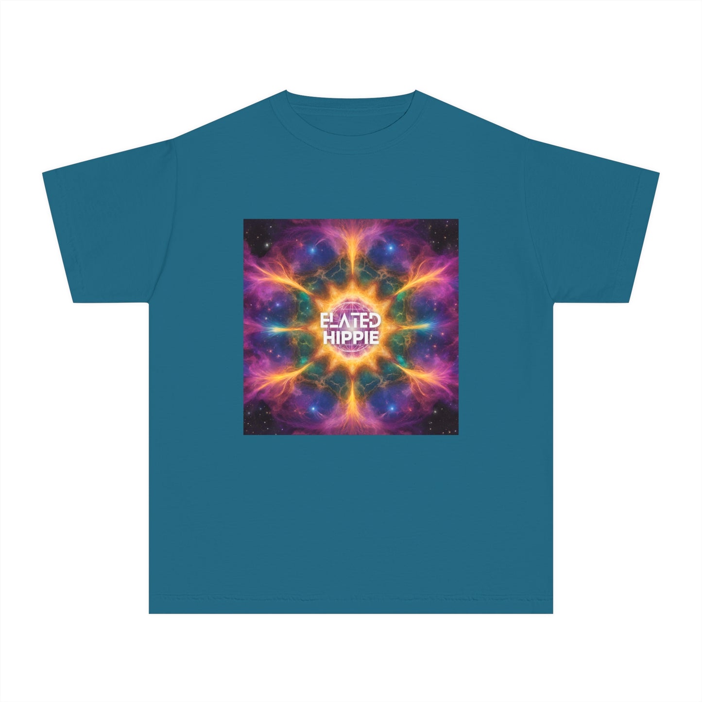 Elated Hippie %100 Cotton "Shining Star" Youth Midweight Tee