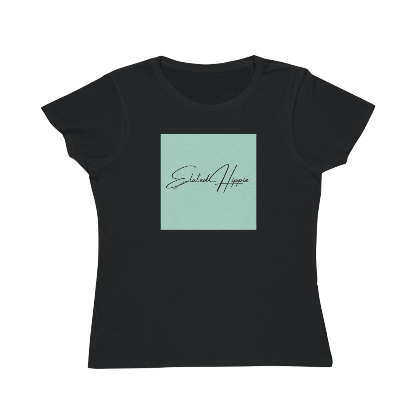 Elated Hippie Organic Pale Sea Foam Women's T-Shirt - Comfortable & Eco-Friendly Casual Wear