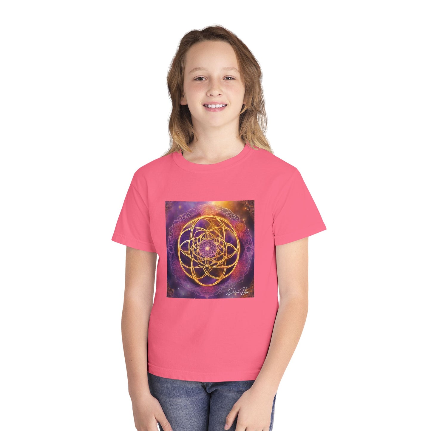 Elated Hippie Youth 100% Cotton "Flower of Life" Tshirt