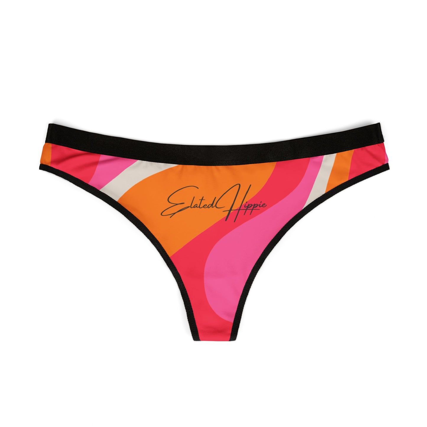Elated Hippie Women's Thongs - Comfy and Chic Intimates