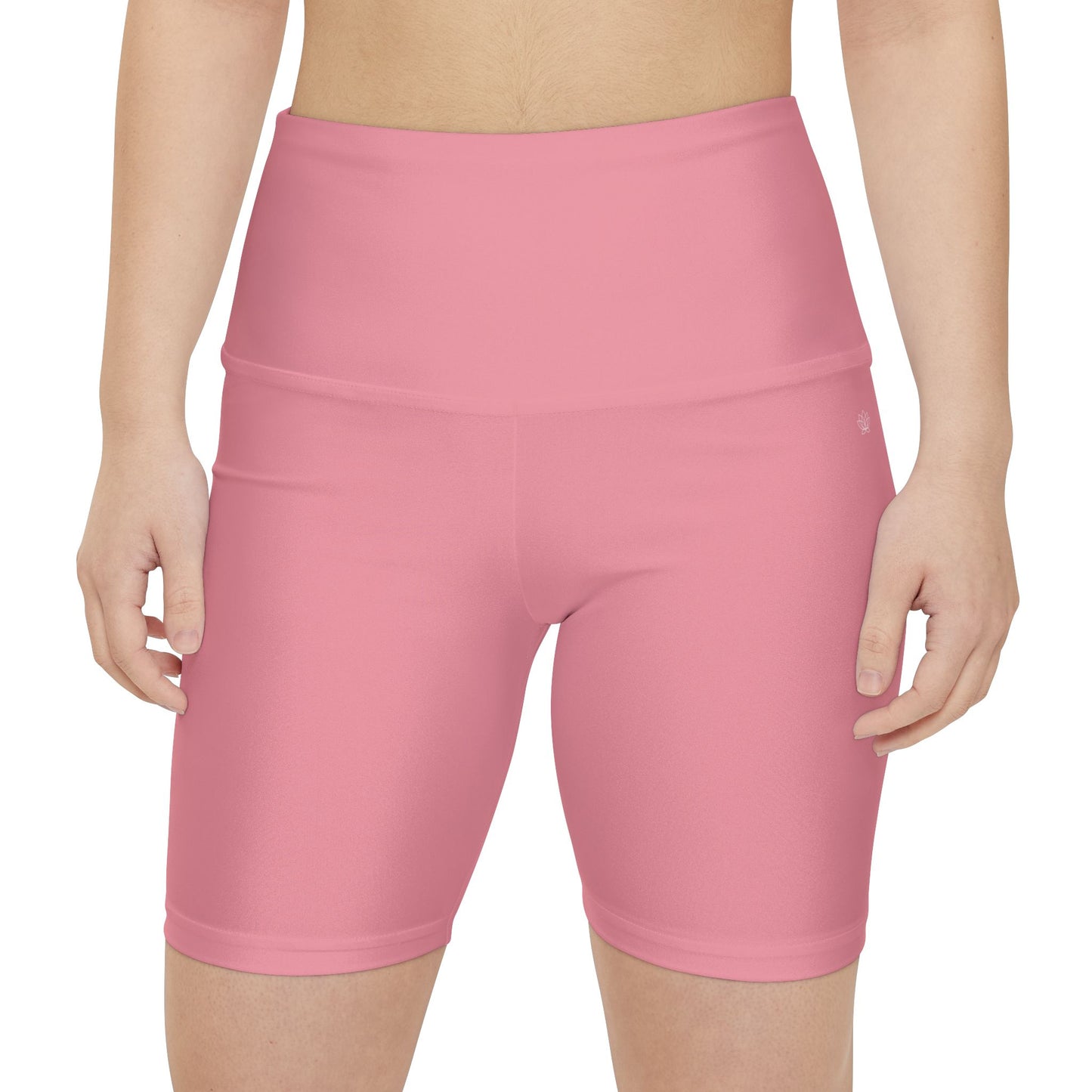Elated Hippie Women's Workout Shorts - Blush Pink