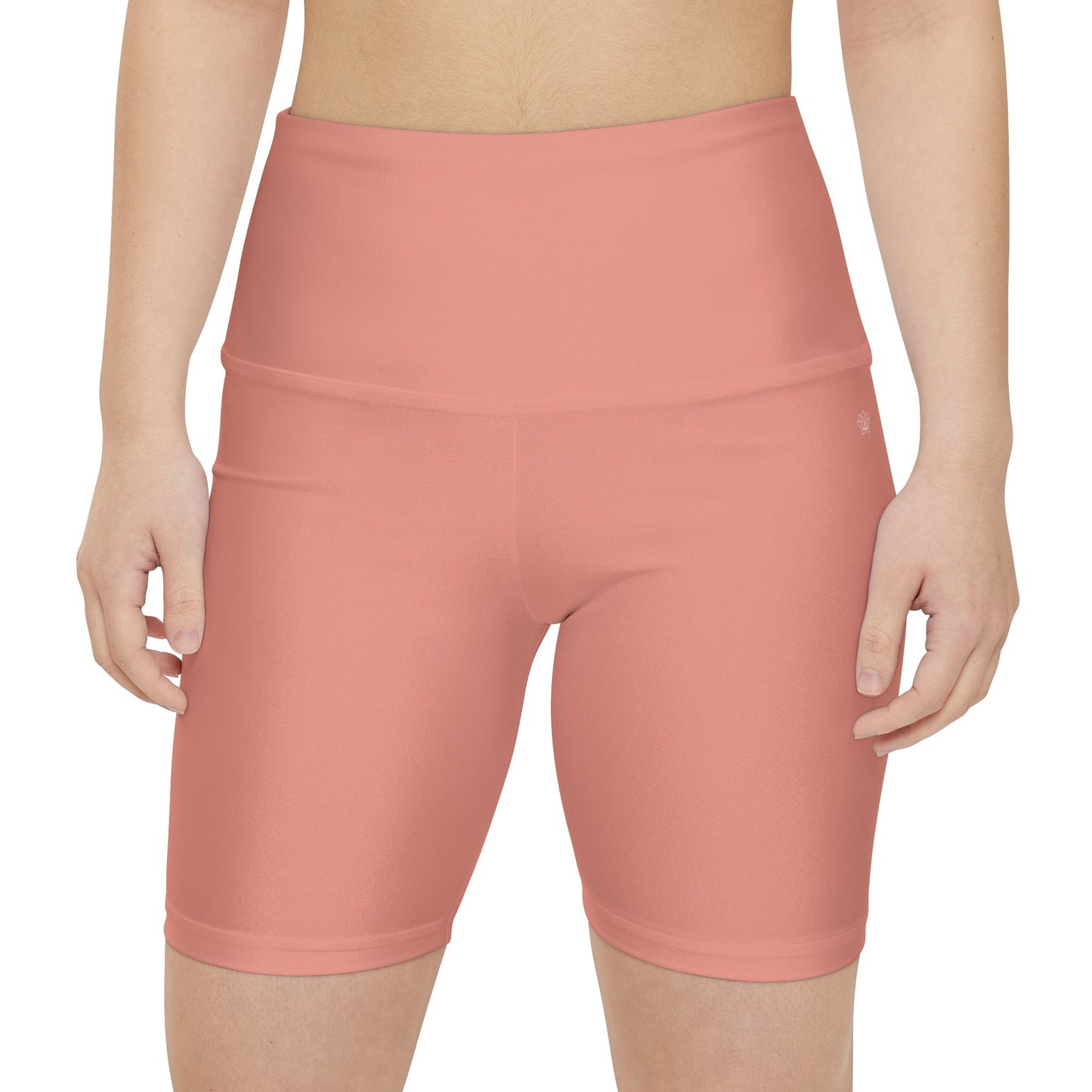 Elated Hippie Women's Workout Shorts - Dusty Coral