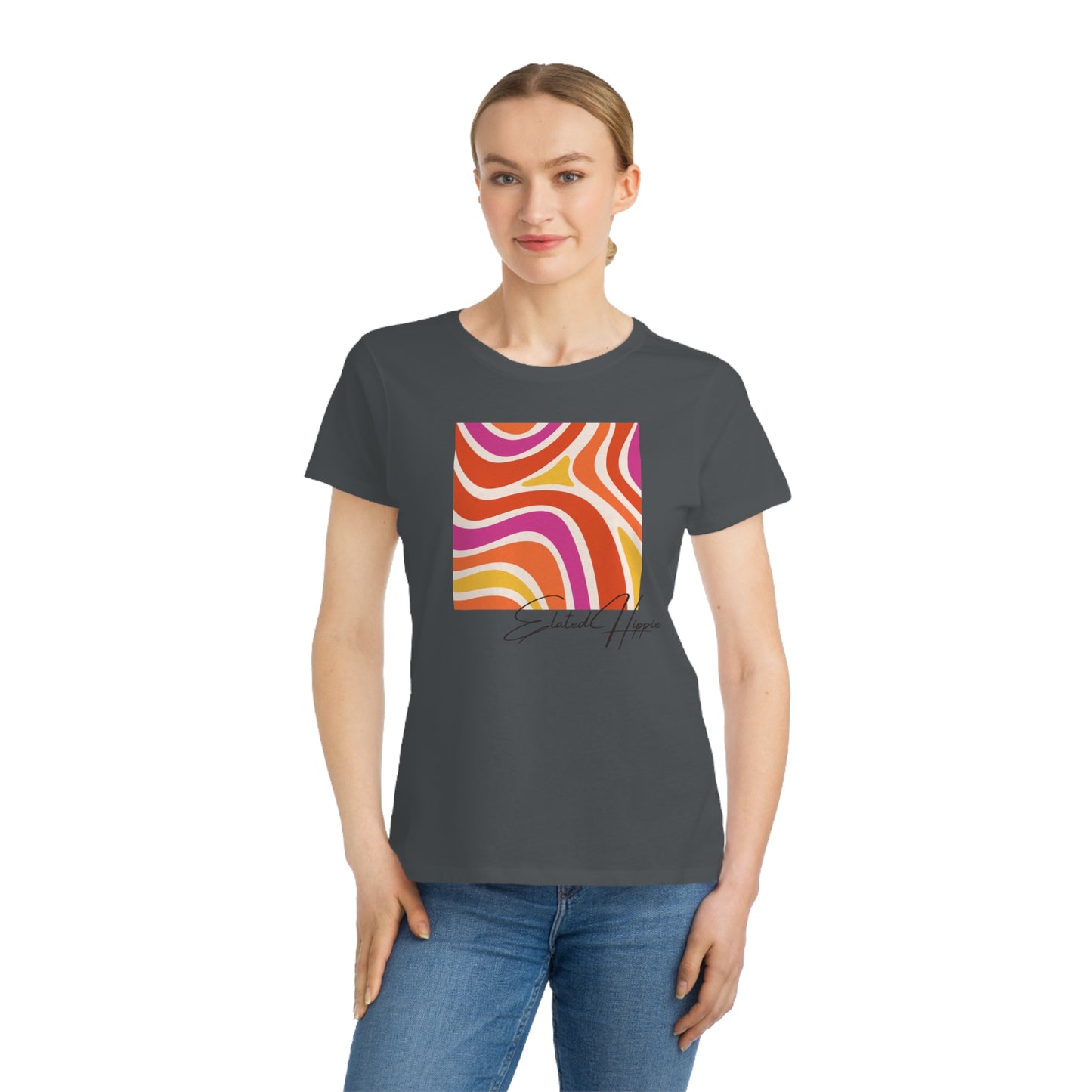 Elated Hippie Organic Women's T-Shirt - Comfortable & Eco-Friendly Casual Wear