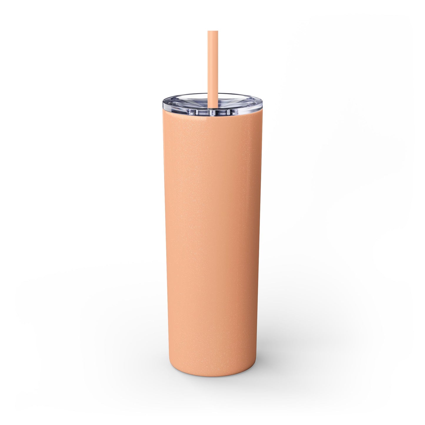 Elated Hippie 20oz Skinny Tumbler with Straw - Inspirational Drinkware for Eco-Conscious Lifestyle