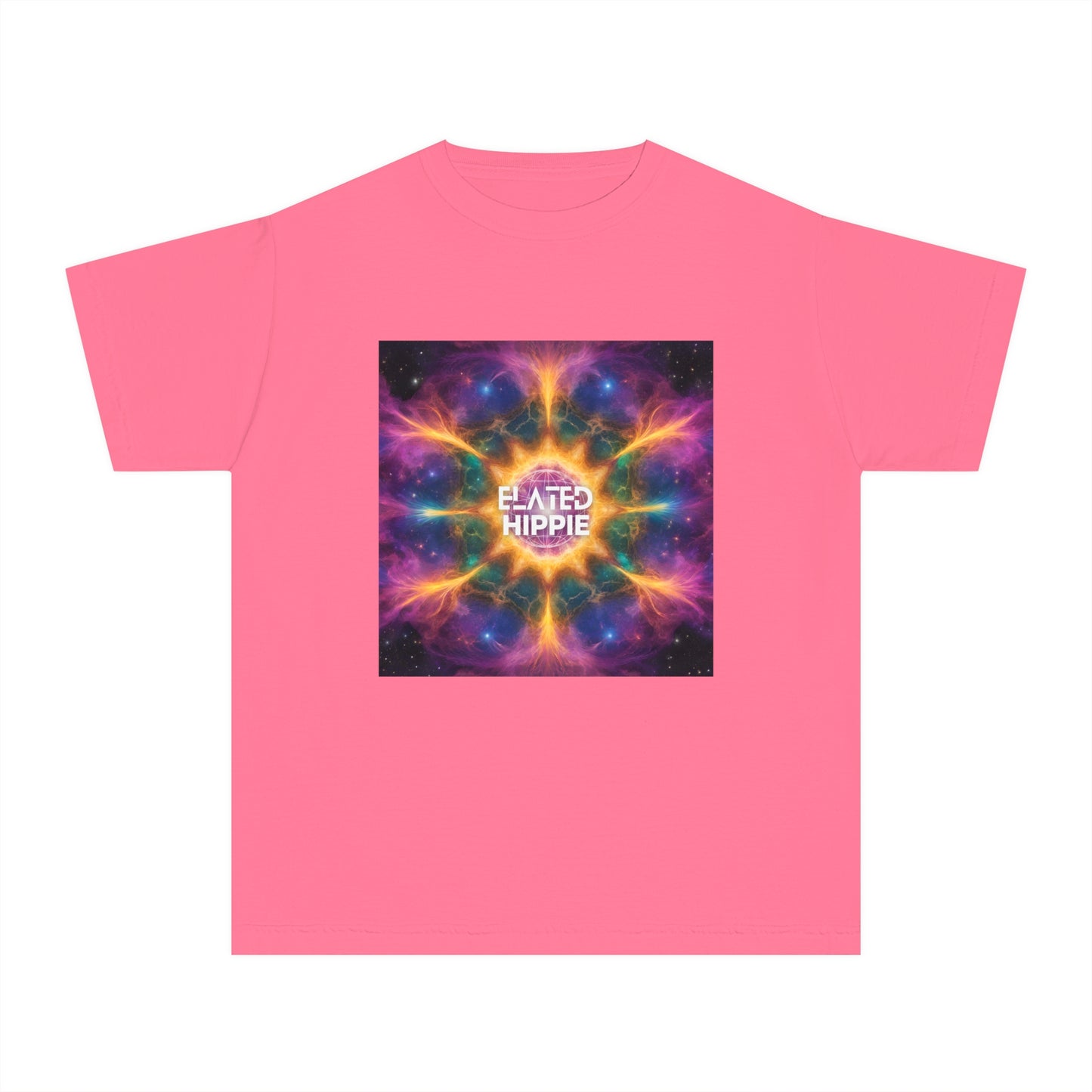 Elated Hippie %100 Cotton "Shining Star" Youth Midweight Tee