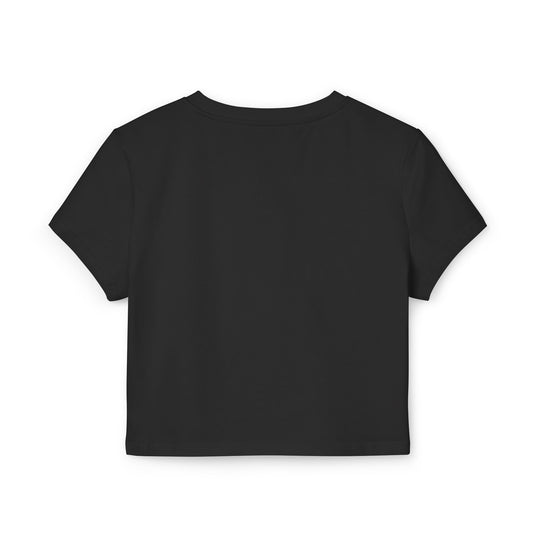 Elated Hippie Organic Ribbed Baby Tee (Black)