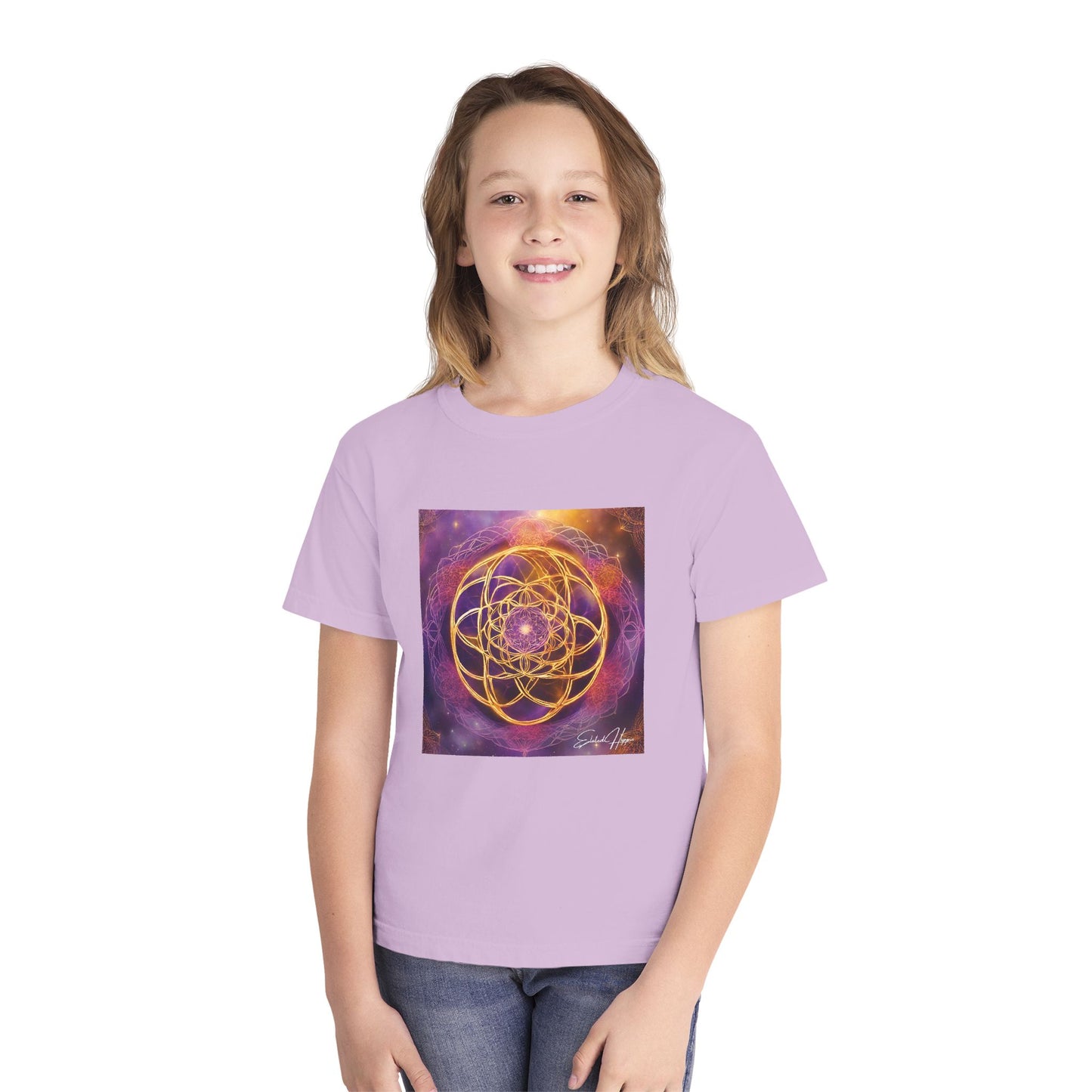 Elated Hippie Youth 100% Cotton "Flower of Life" Tshirt