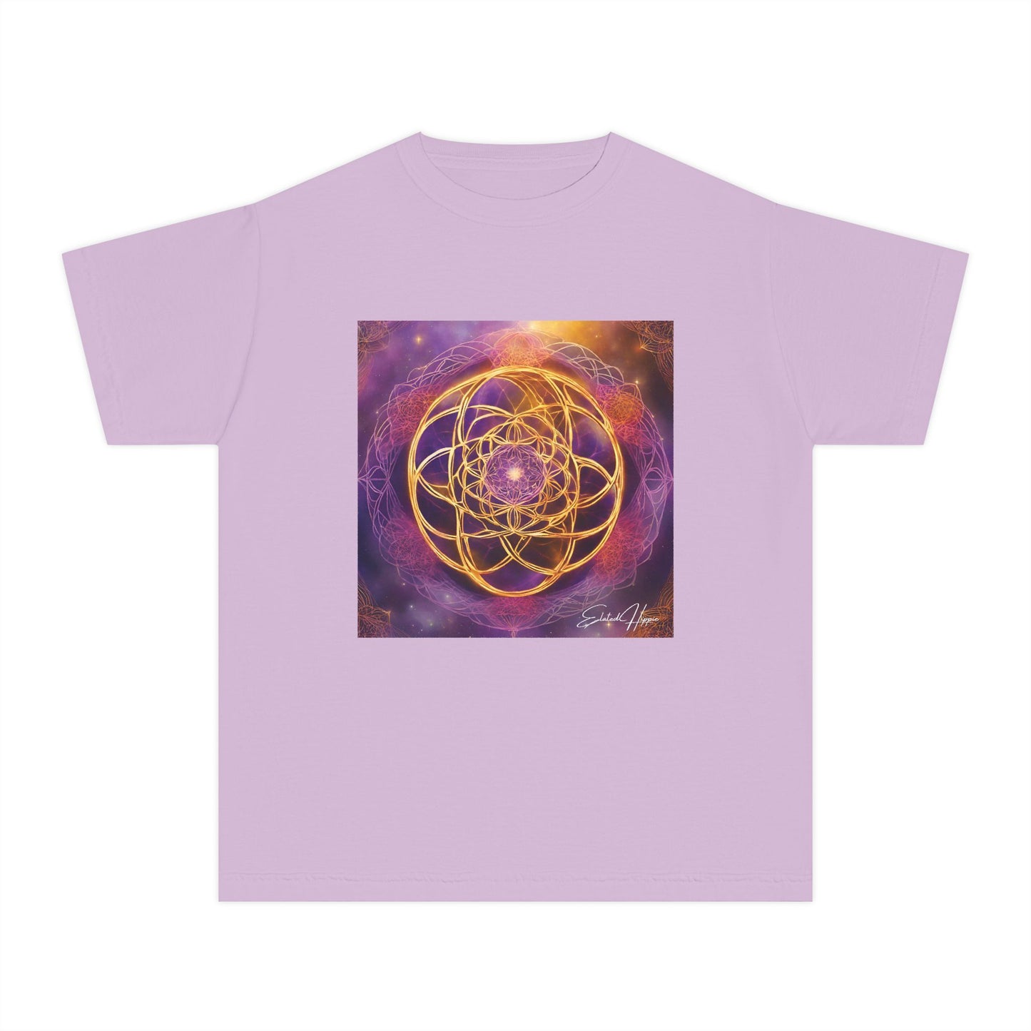 Elated Hippie Youth 100% Cotton "Flower of Life" Tshirt