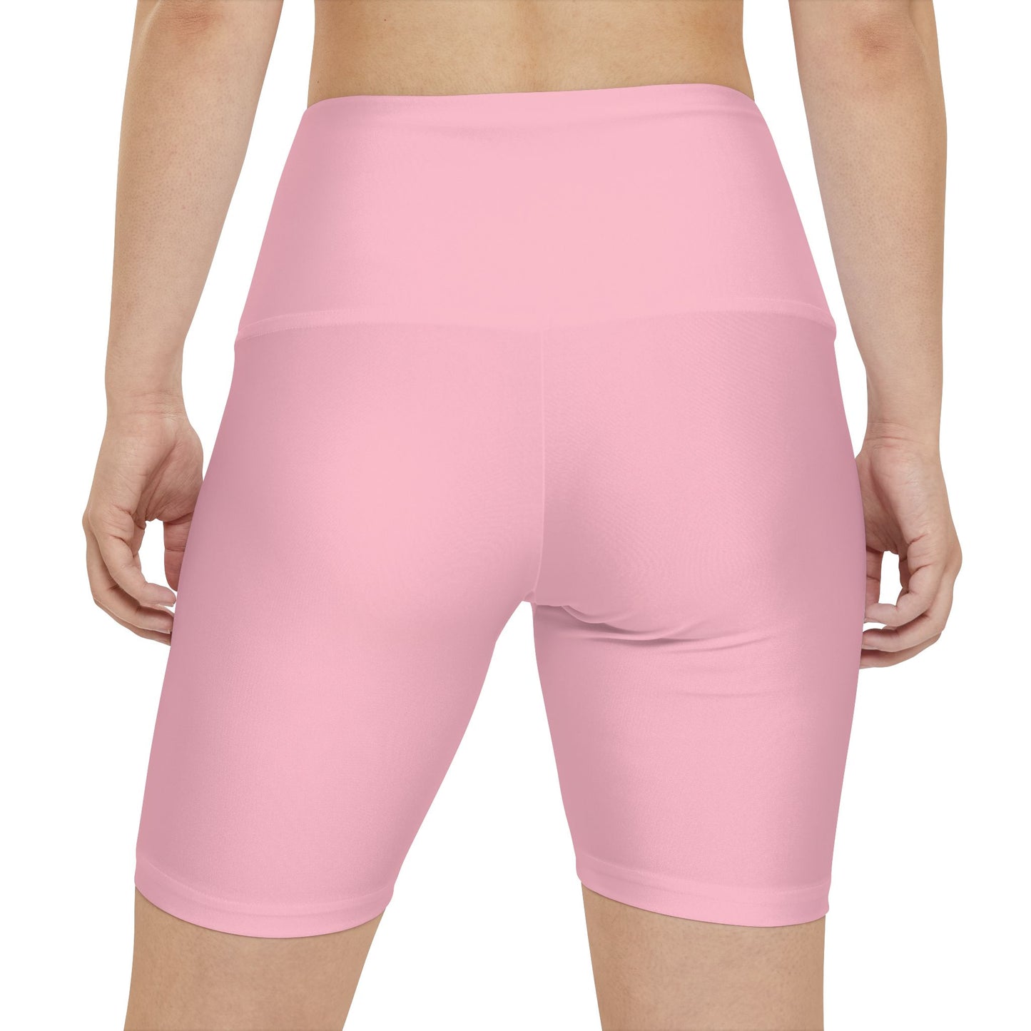 Elated Hippie Women's Workout Shorts - Marshmallow Pink
