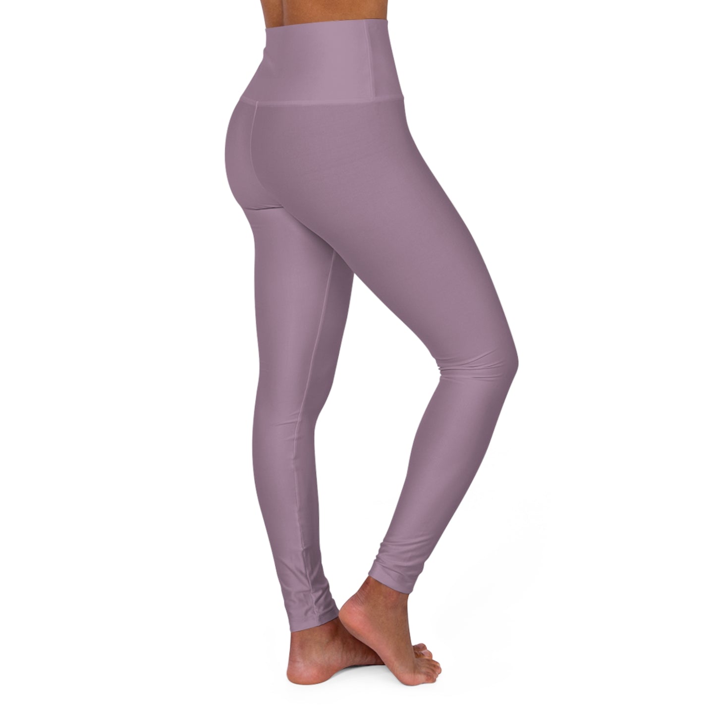 Elated Hippie High-Waisted Yoga Leggings - Lavender Frost