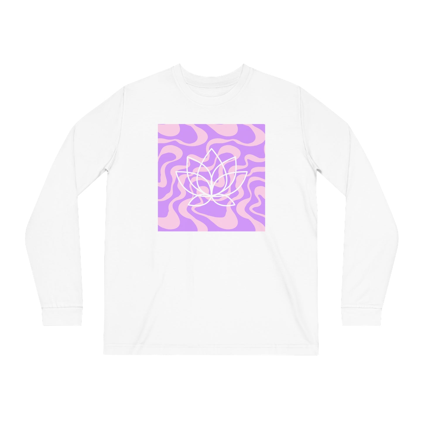 Elated Hippie Modern Geometric Long Sleeve Tee for Casual Style