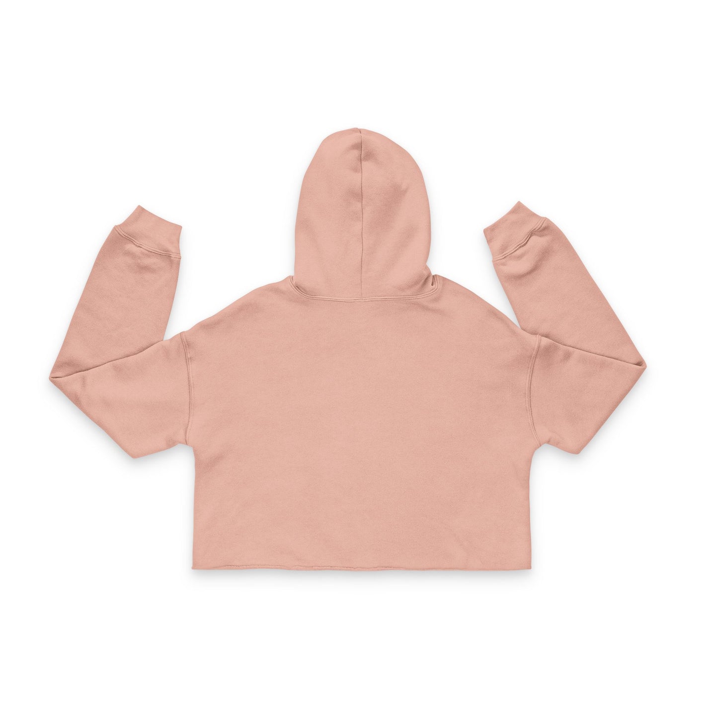 Elated Hippie Lotus Flower Women's Cropped Hoodie, Yoga Apparel, Festival Outfit, Casual Style, Gift for Her, Meditation Clothing