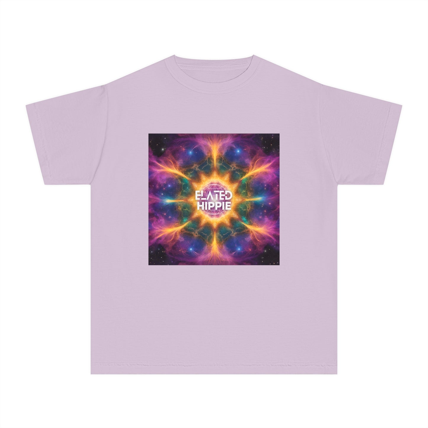 Elated Hippie %100 Cotton "Shining Star" Youth Midweight Tee