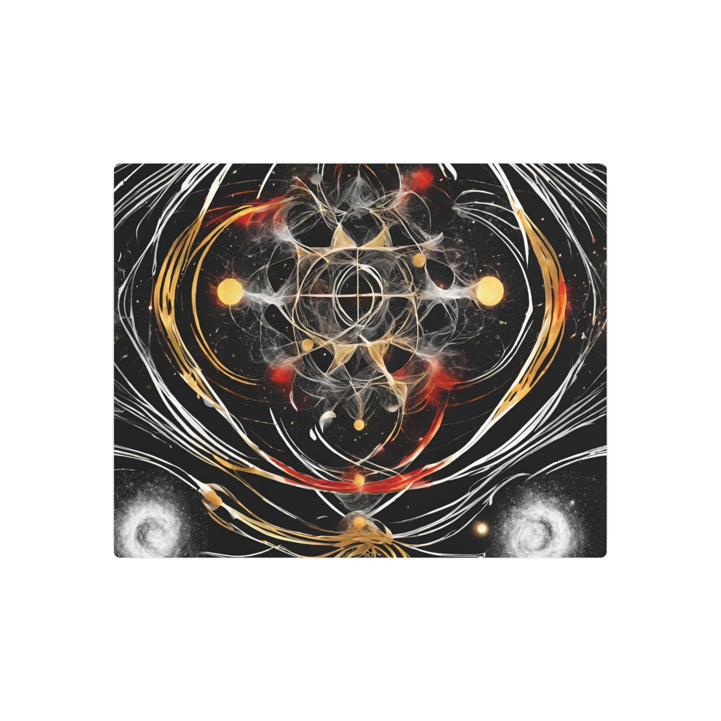 Elated Hippie Archangel Collection "Matrix within Matrix" Metal Art Piece