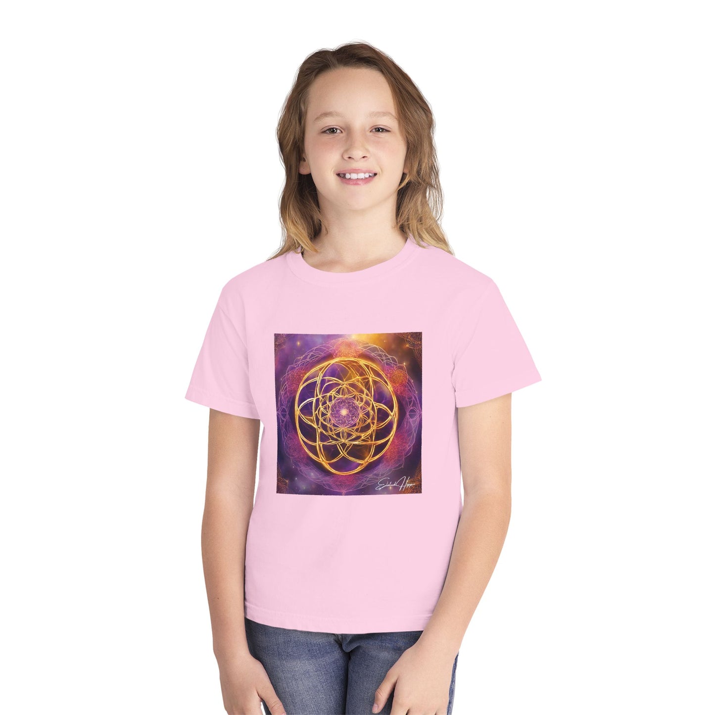 Elated Hippie Youth 100% Cotton "Flower of Life" Tshirt