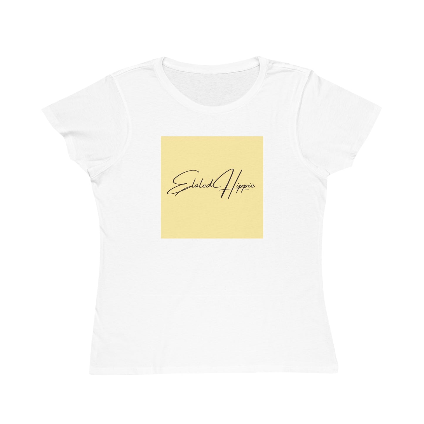 Elated Hippie Sunshine Organic Cotton Women's T-Shirt - Comfortable & Eco-Friendly Casual Wear