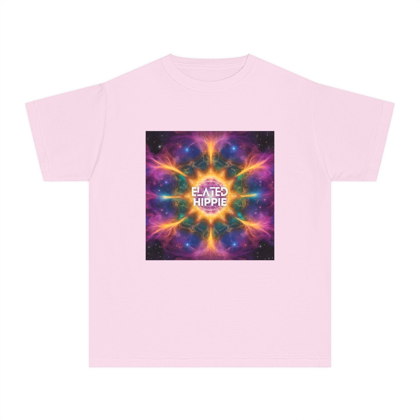 Elated Hippie %100 Cotton "Shining Star" Youth Midweight Tee