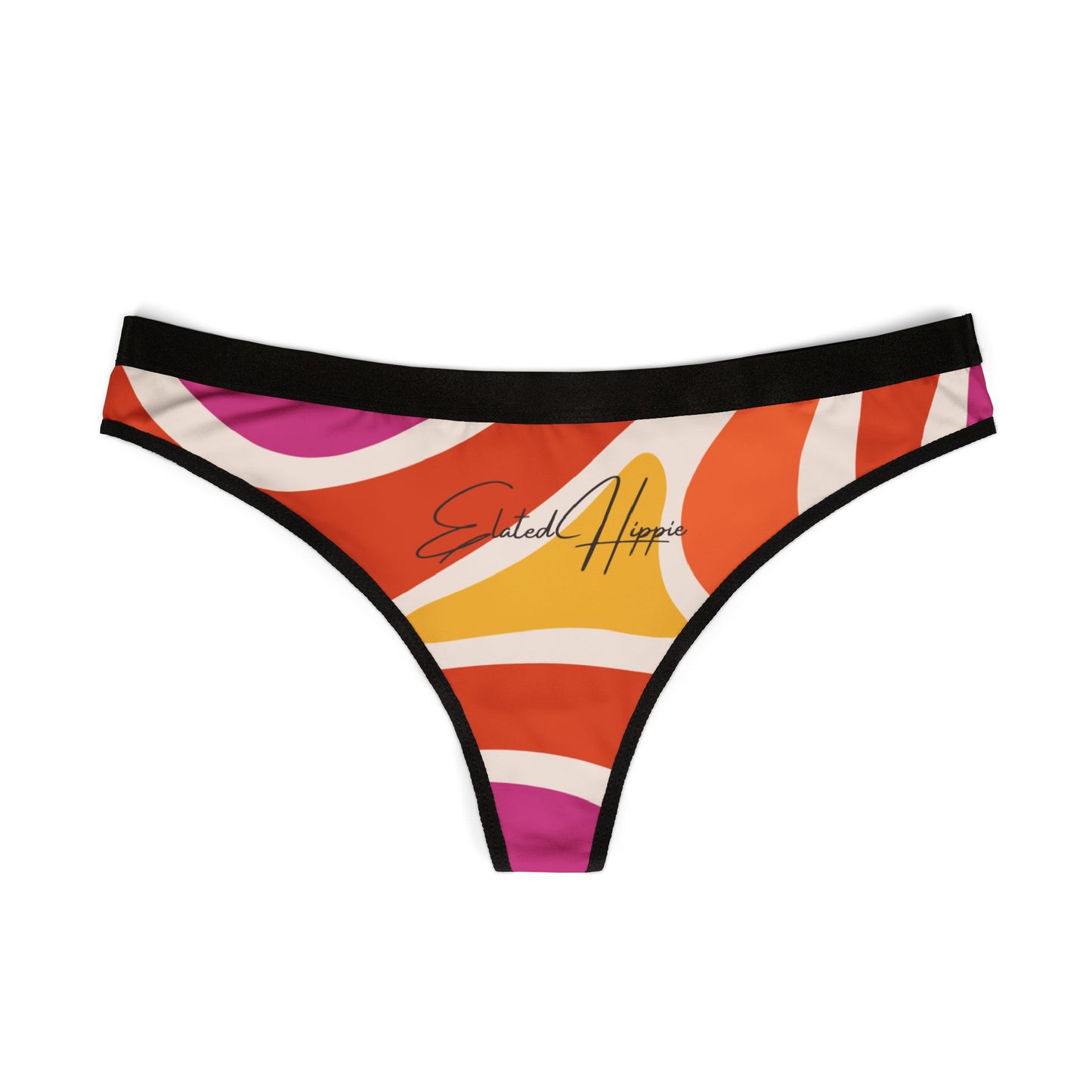 Elated Hippie Women's Thongs - Comfy and Chic Intimates