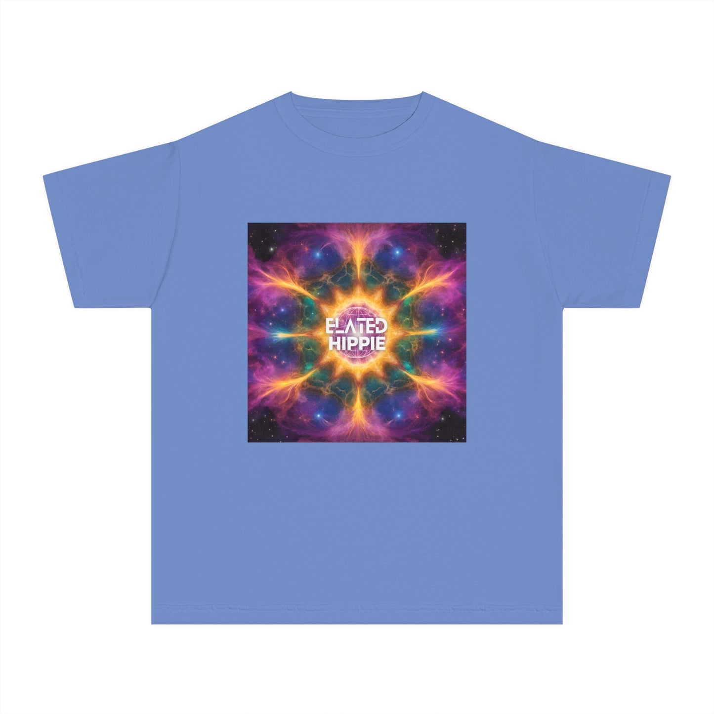 Elated Hippie %100 Cotton "Shining Star" Youth Midweight Tee