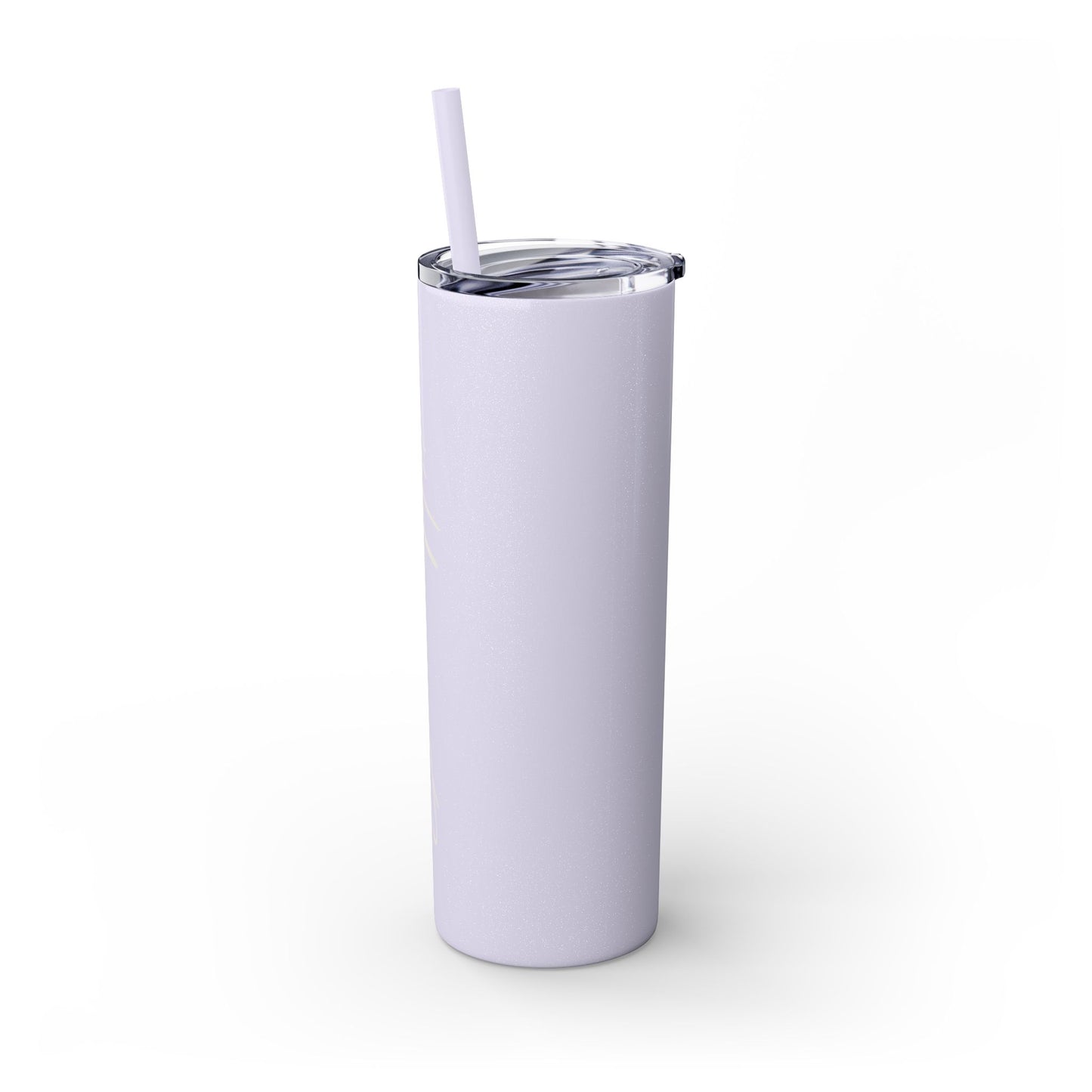 Elated Hippie 20oz Skinny Tumbler with Straw - Inspirational Drinkware for Eco-Conscious Lifestyle