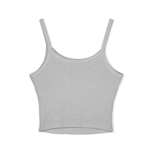 Elated Hippie (Gray) Ethereal Women's Spaghetti Strap Tank Top